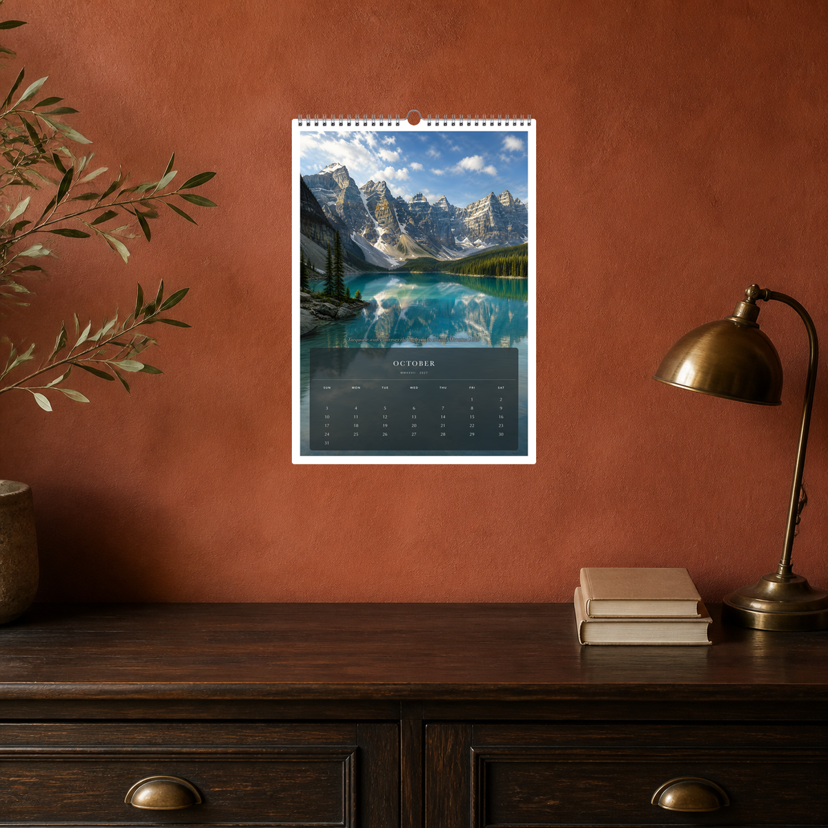 2027 Canada (The Grand Canvas Collection) - A3 Wall Calendar - Image 06