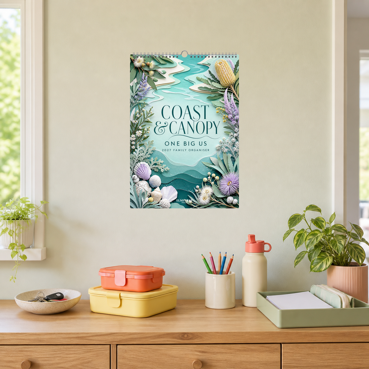 2027 Coast & Canopy - ONE BIG US A3 Australian Family Organiser Calendar - Image 05