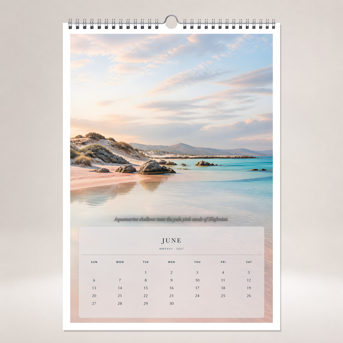 2027 Greece (The Grand Canvas Collection) - A3 Wall Calendar - Image 10