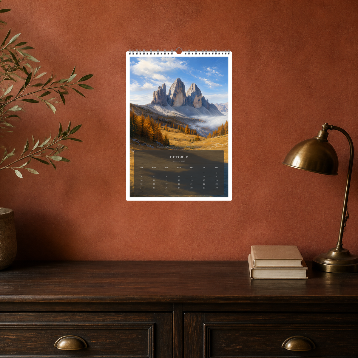 2027 Italy (The Grand Canvas Collection) - A3 Wall Calendar - Image 06