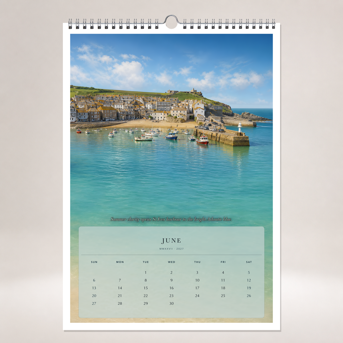 2027 United Kingdom (The Grand Canvas Collection) - A3 Wall Calendar - Image 10