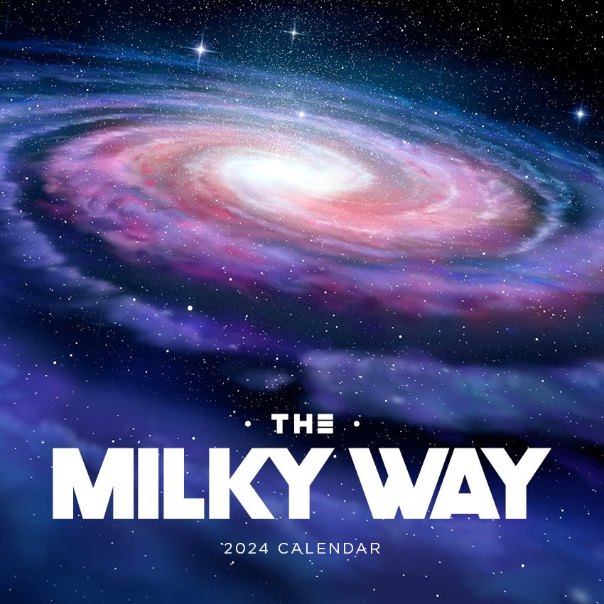 2024 The Milky Way Square Wall Calendar