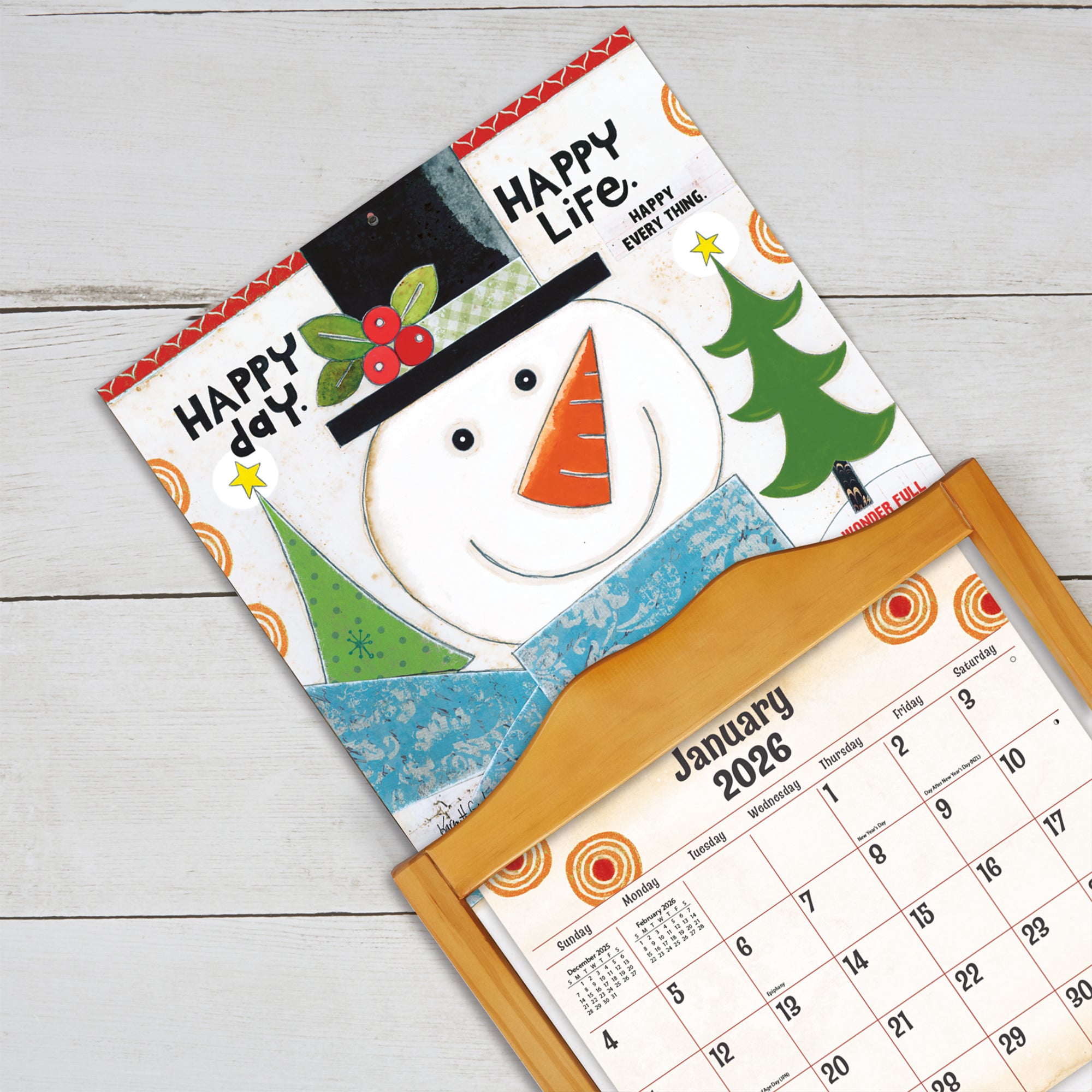 2026 LANG Simple Life - Deluxe Wall Calendar