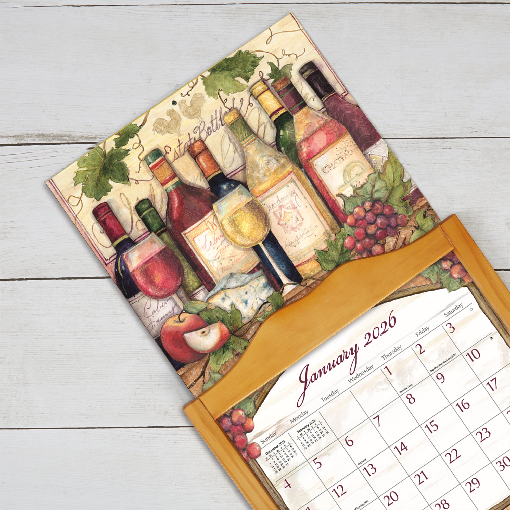 2026 LANG Wine Country - Deluxe Wall Calendar