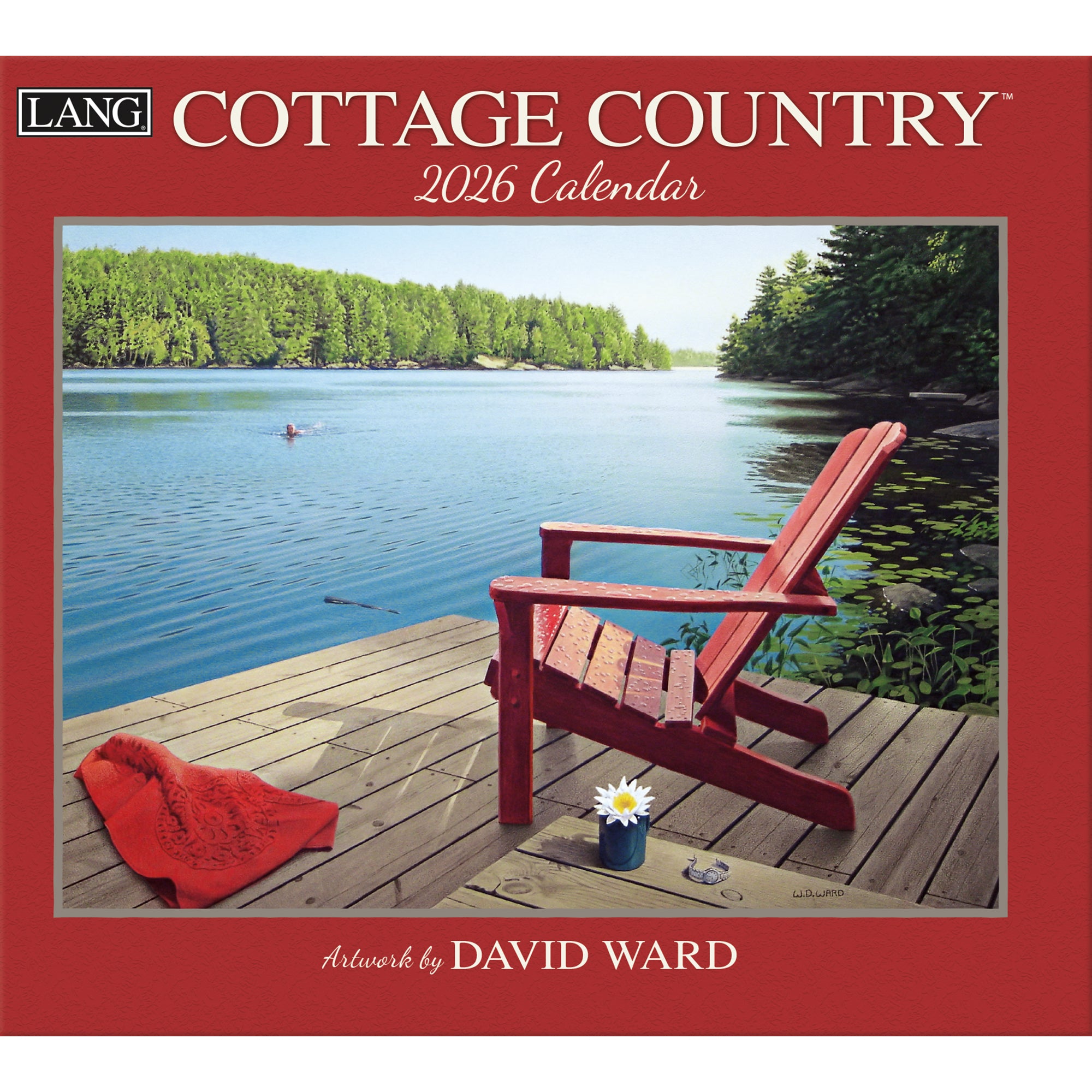 2026 LANG Cottage Country - Deluxe Wall Calendar
