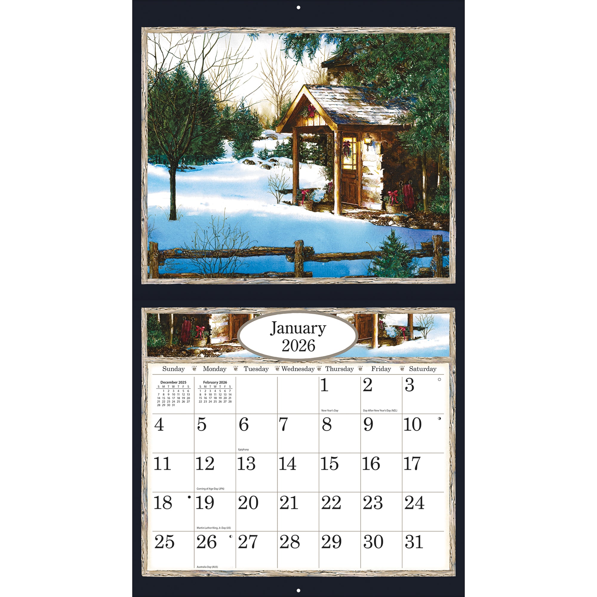 2026 LANG Country Welcome - Deluxe Wall Calendar