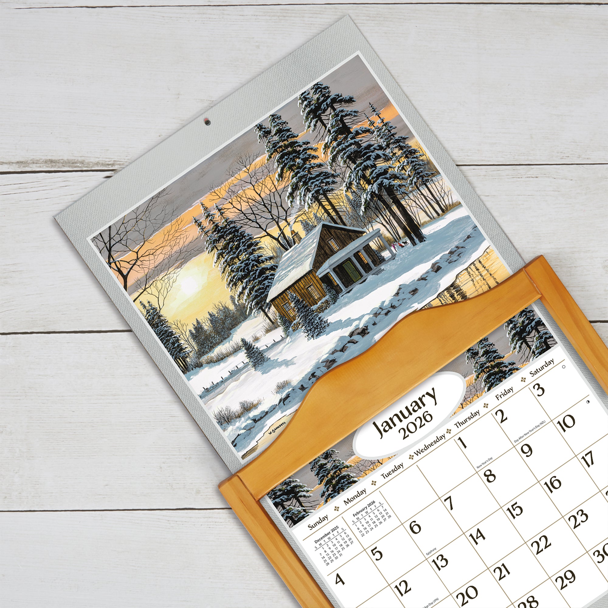 2026 LANG Road Home - Deluxe Wall Calendar