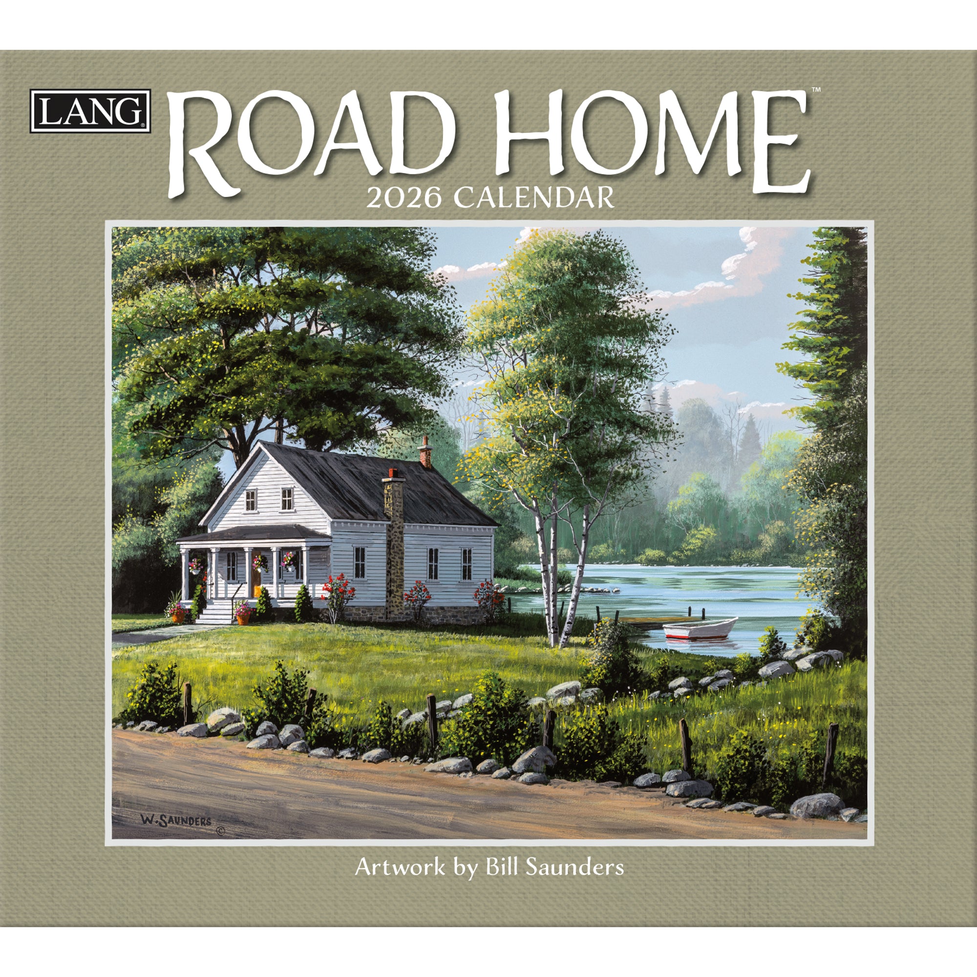2026 LANG Road Home - Deluxe Wall Calendar