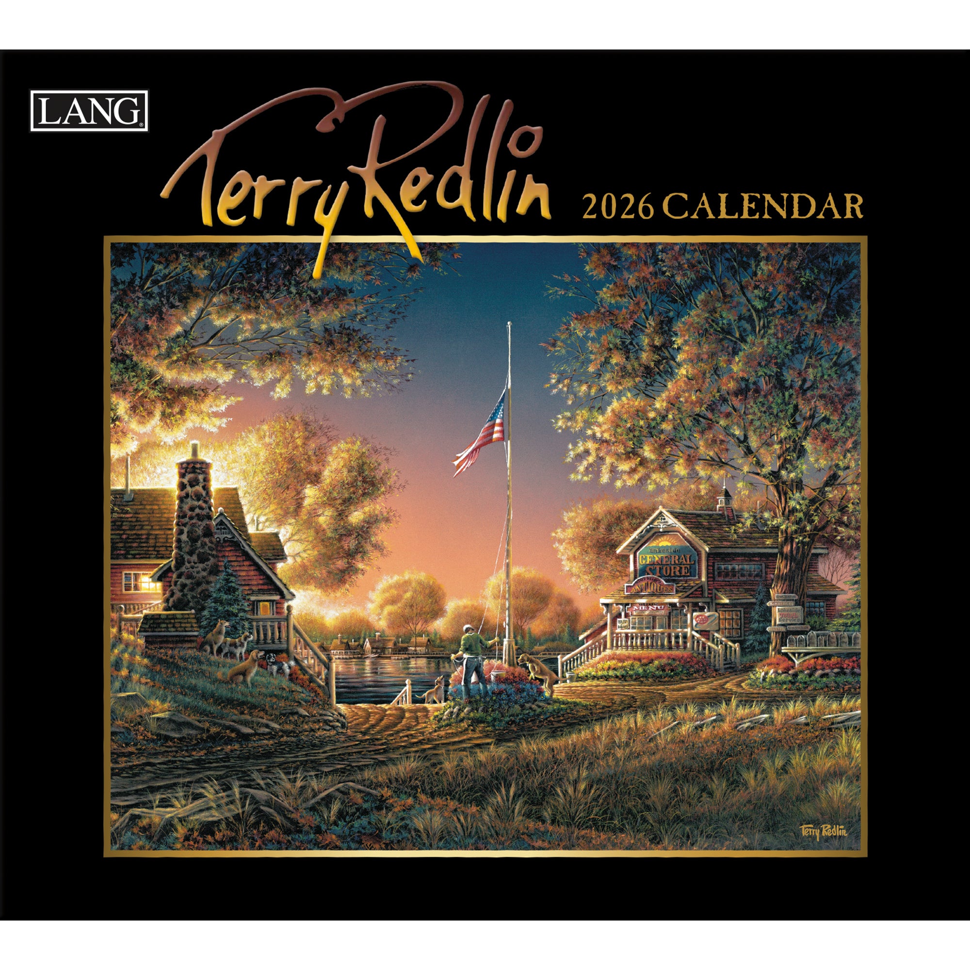 2026 LANG Terry Redlin - Deluxe Wall Calendar