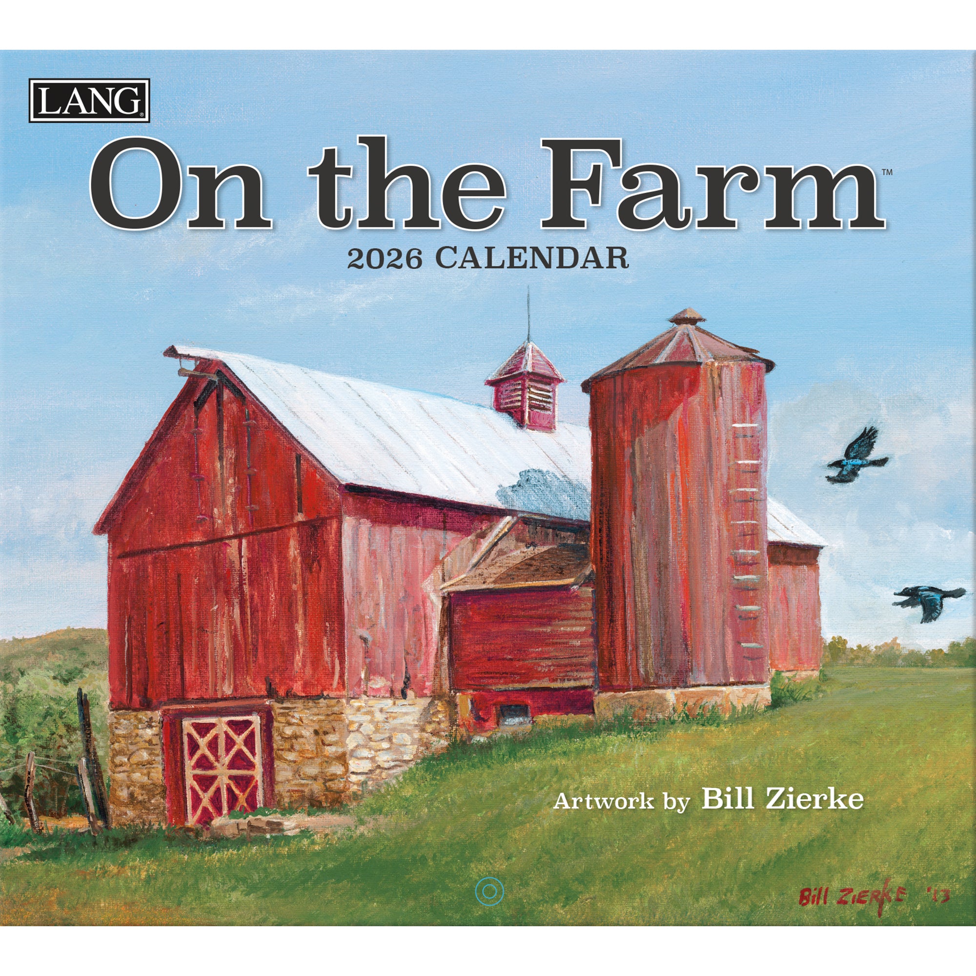 2026 LANG On The Farm - Deluxe Wall Calendar