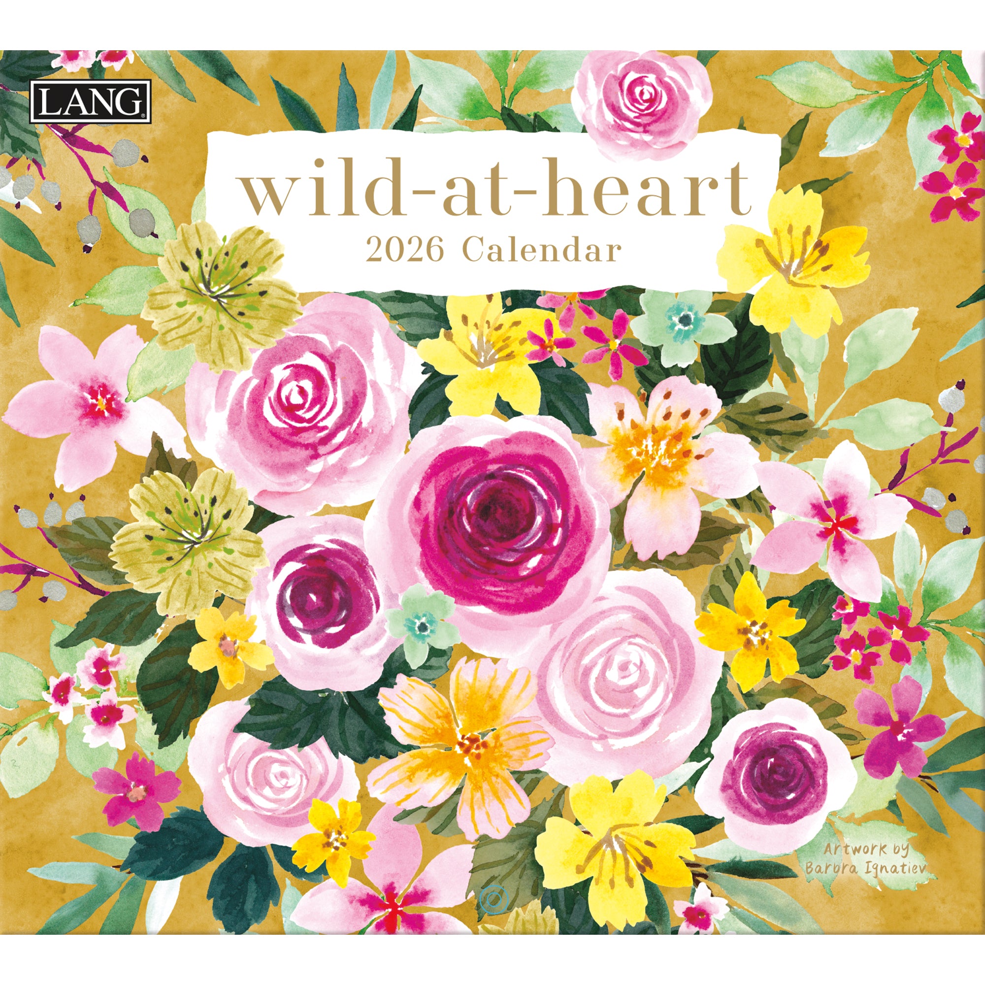 2026 LANG Wild At Heart - Deluxe Wall Calendar