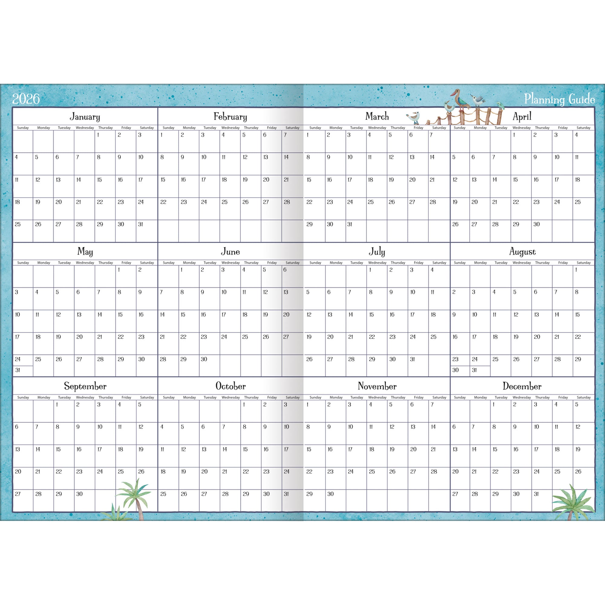 2026 LANG Simple Inspirations - 13 Month Monthly Pocket Diary/Planner