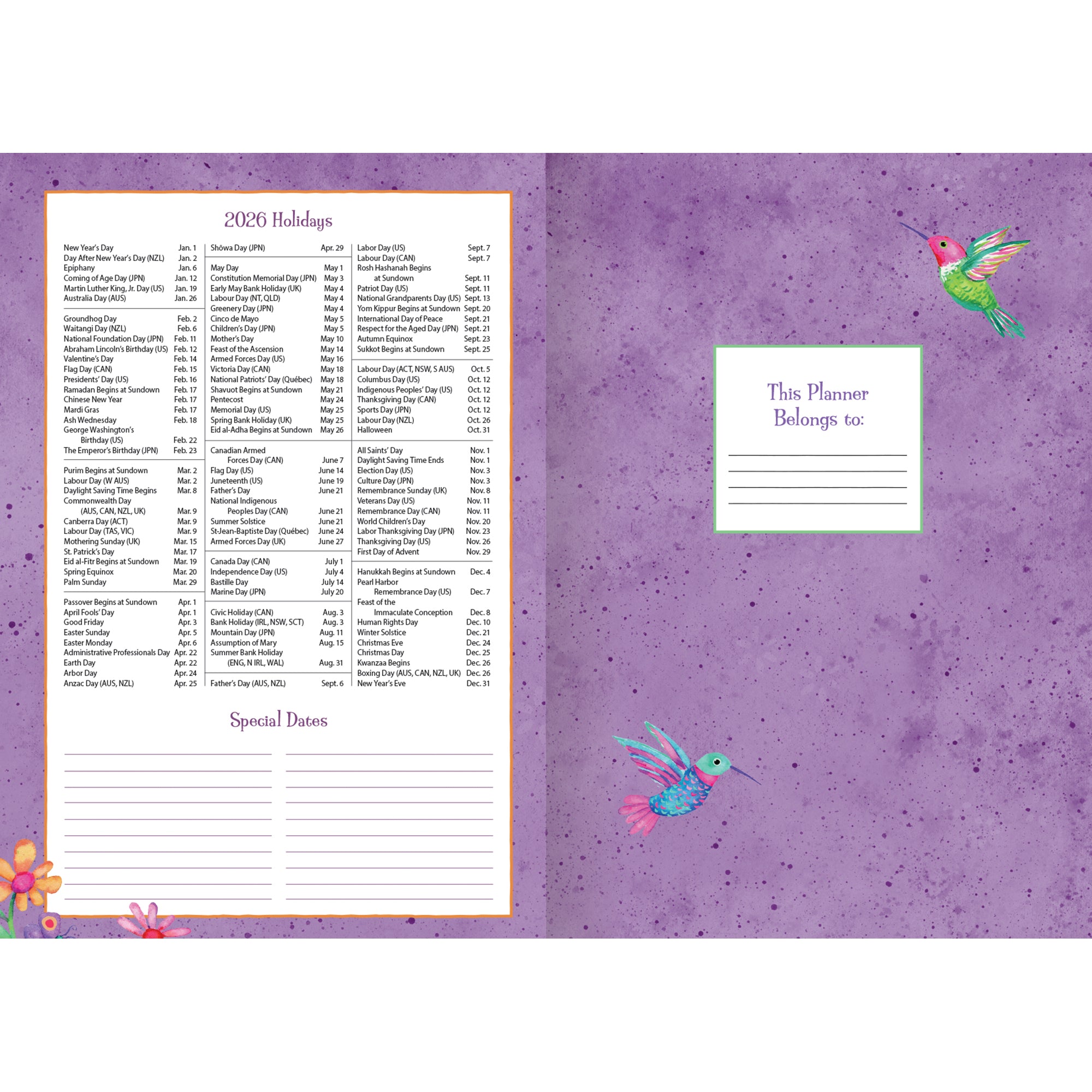 2026 LANG Simple Inspirations - 13 Month Monthly Pocket Diary/Planner