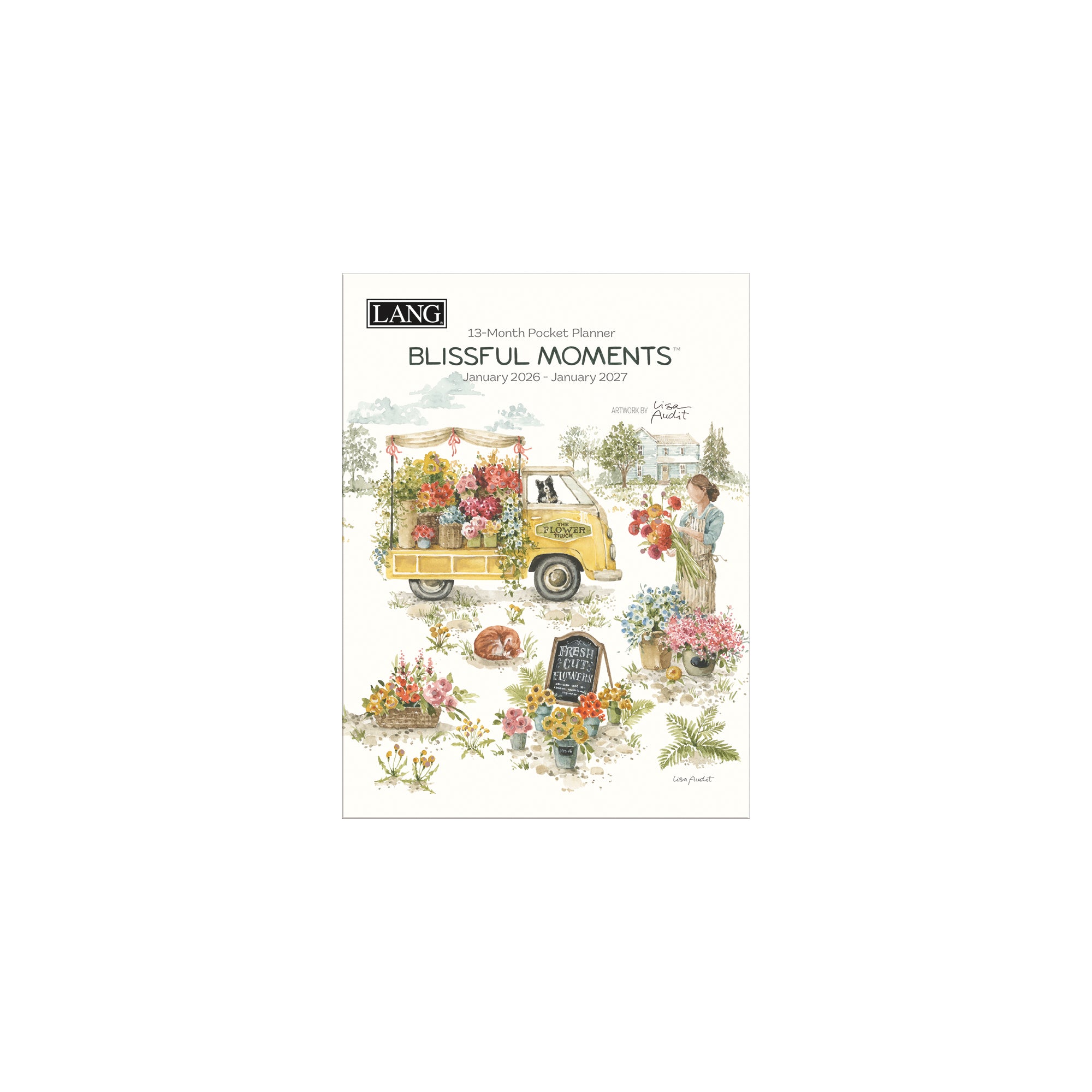 2026 LANG Blissful Moments - 13 Month Monthly Pocket Diary/Planner