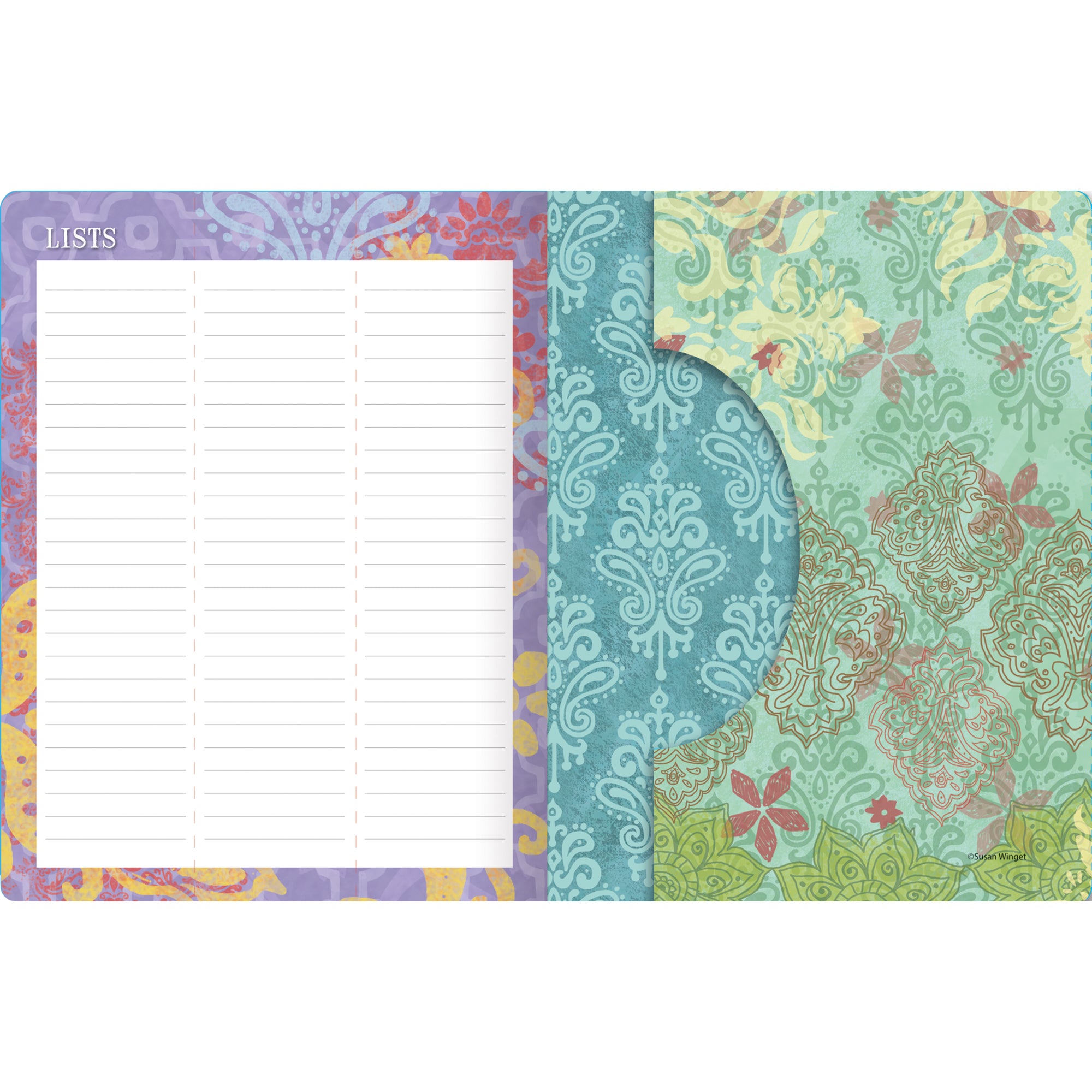 2026 LANG Bohemian - 17 Month Monthly Diary/Planner
