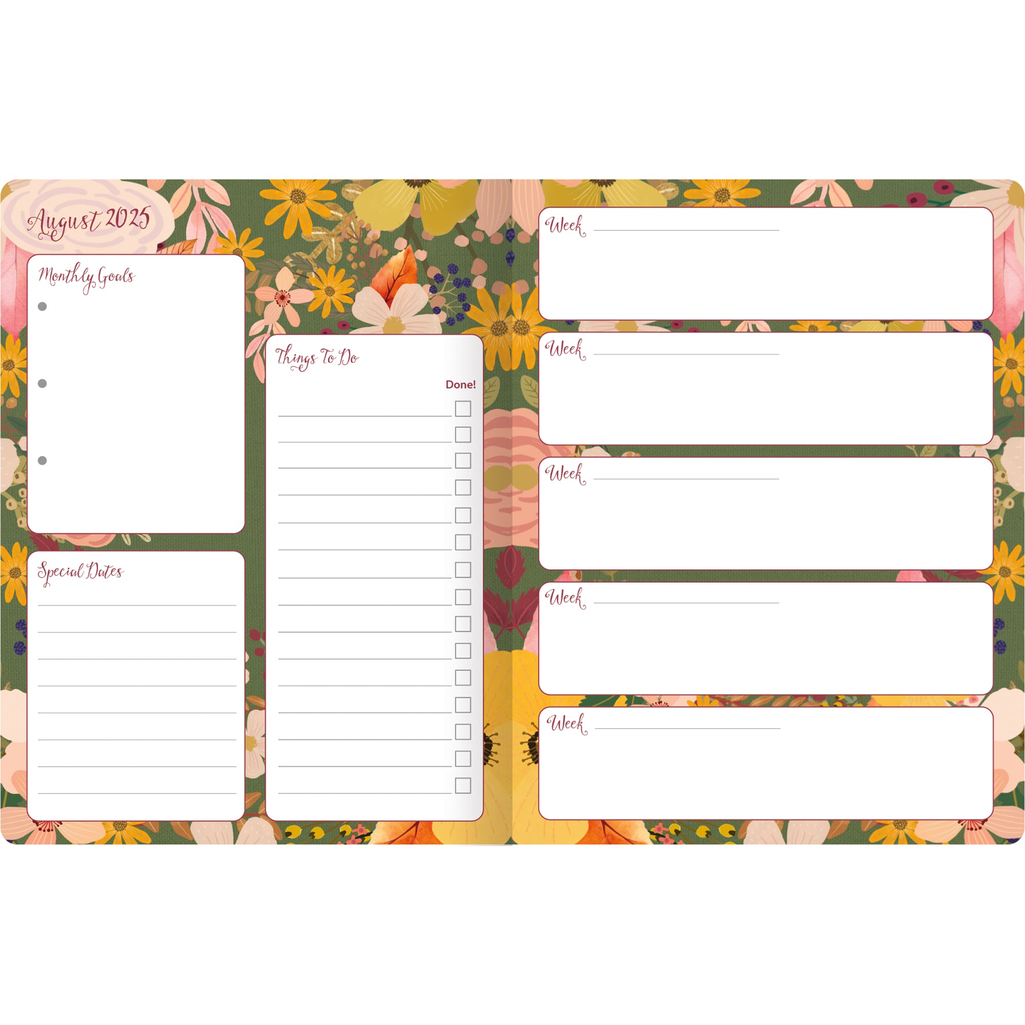 2026 LANG Shine Within - 17 Month Monthly Diary/Planner