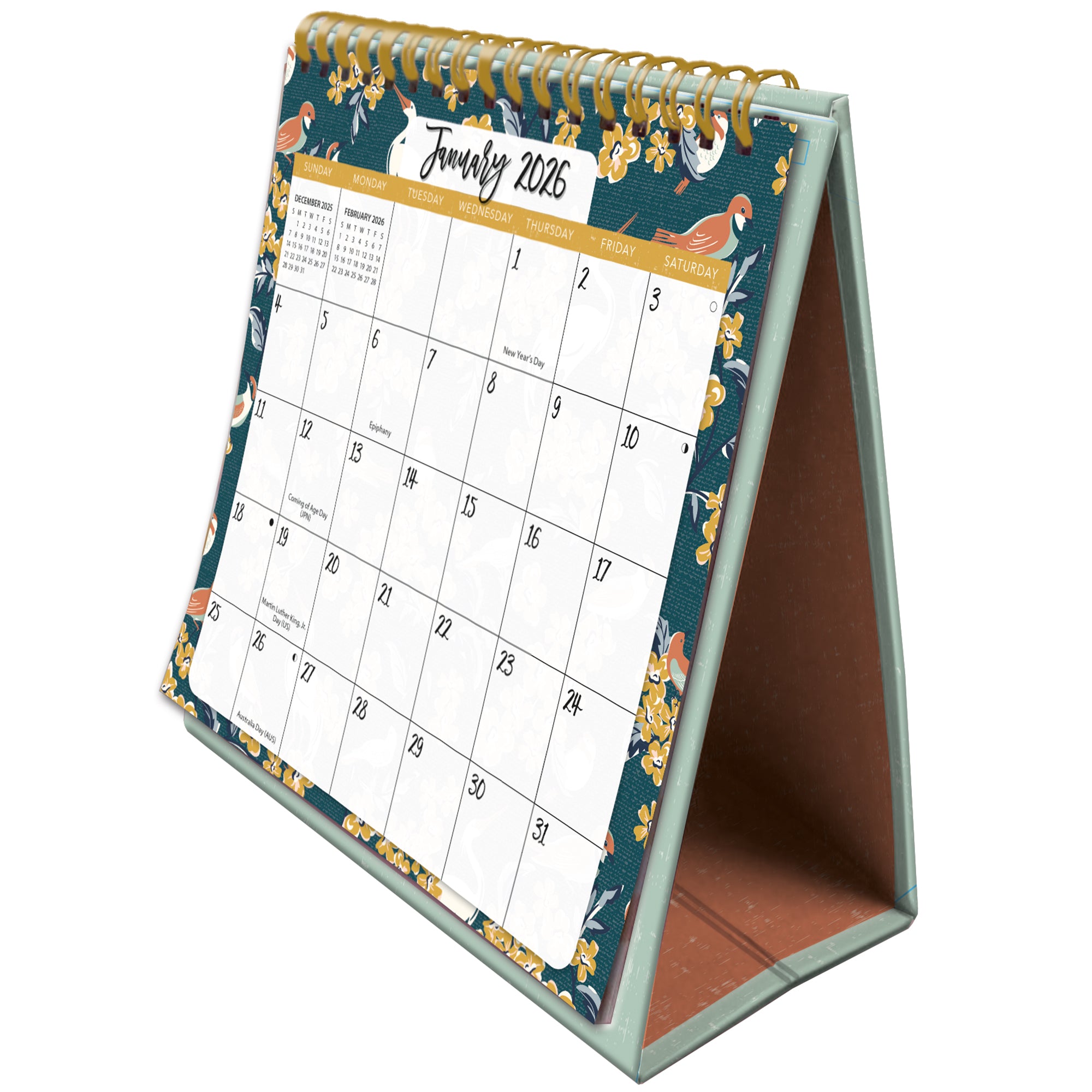 2026 LANG Flora & Fauna - Desk Easel Calendar