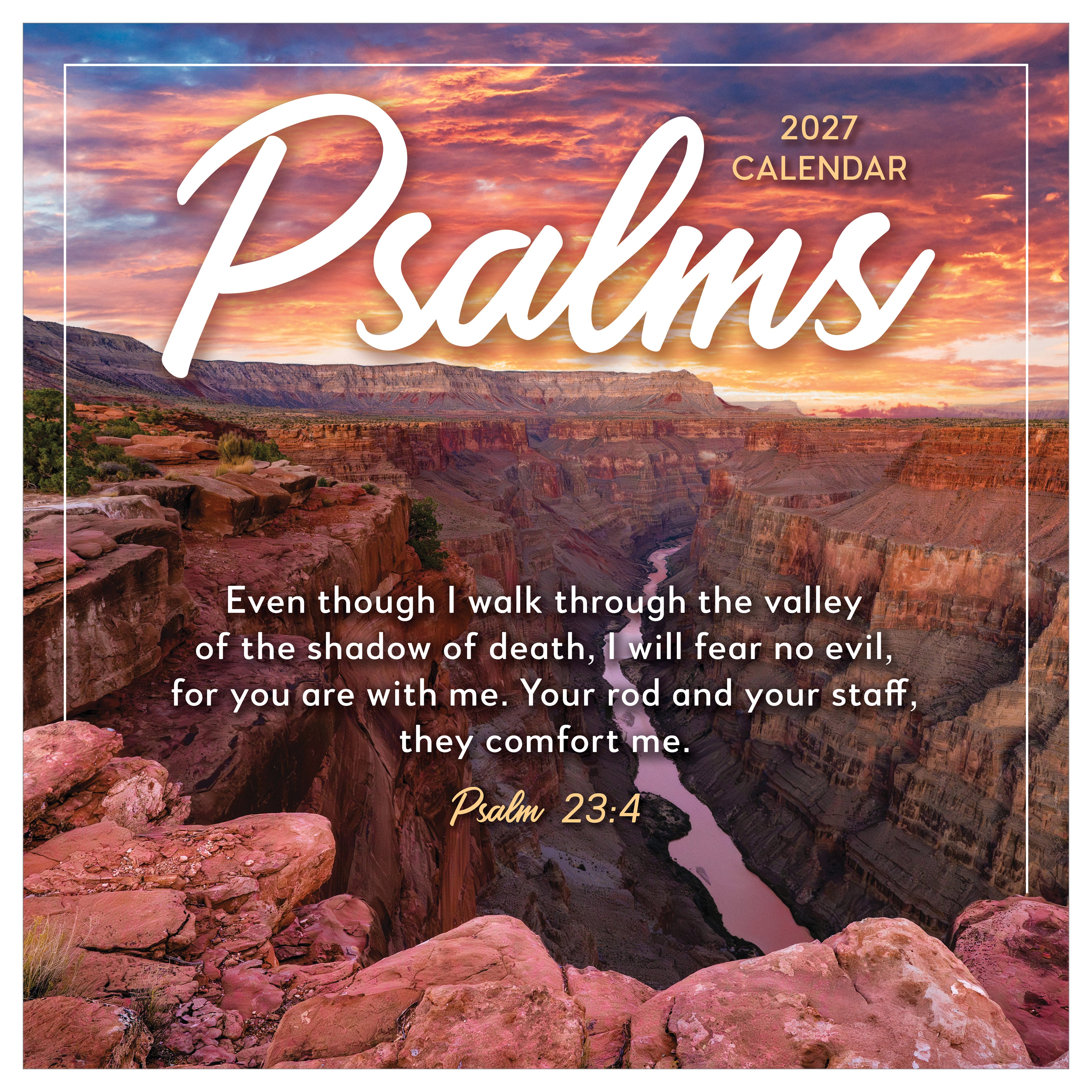 2027 Psalms - Square Wall Calendar