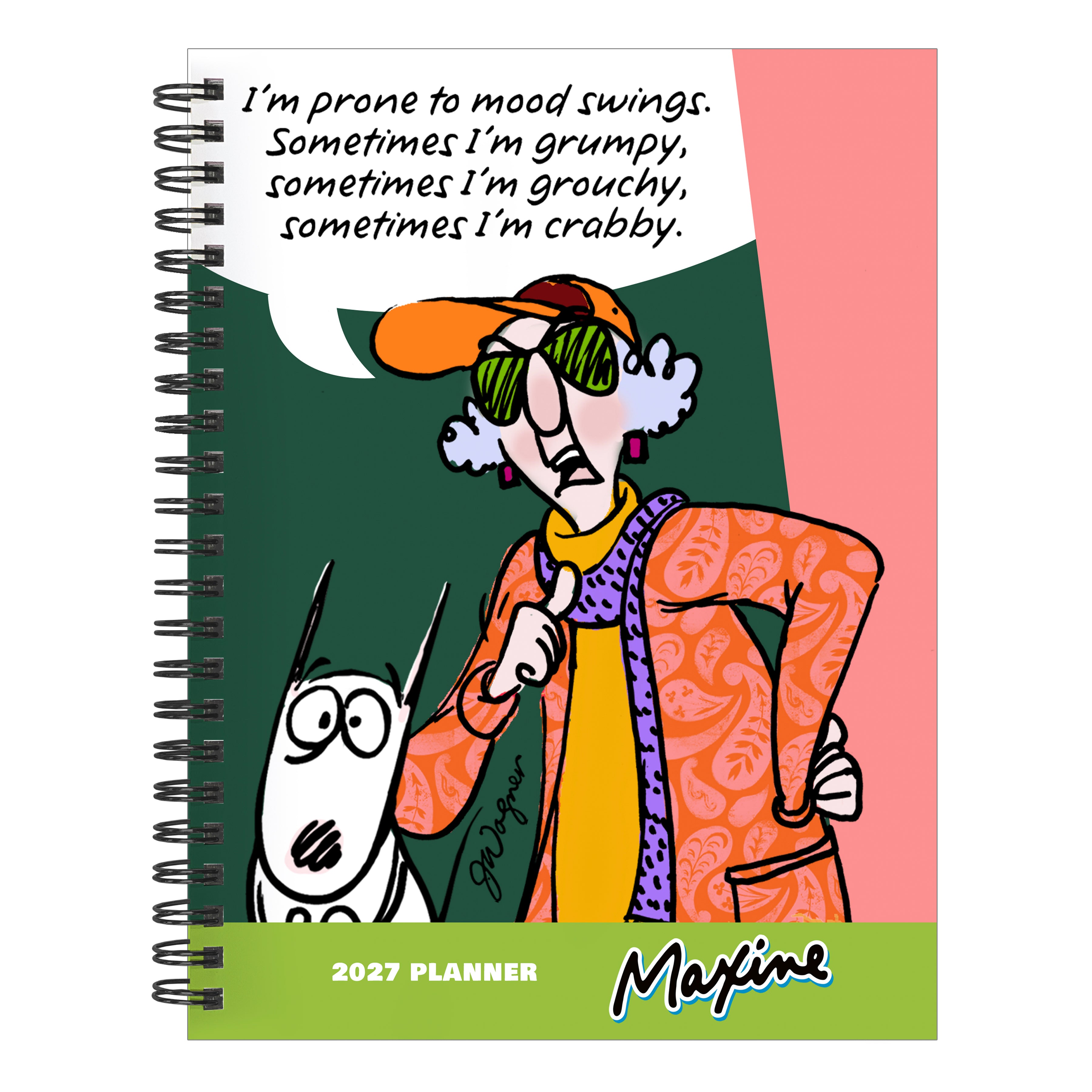 2027 Maxine - Medium Weekly and Monthly Diary/Planner