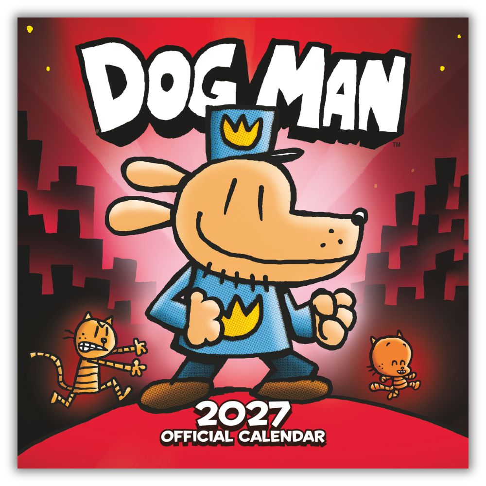 2027 Dogman - Square Wall Calendar - cover