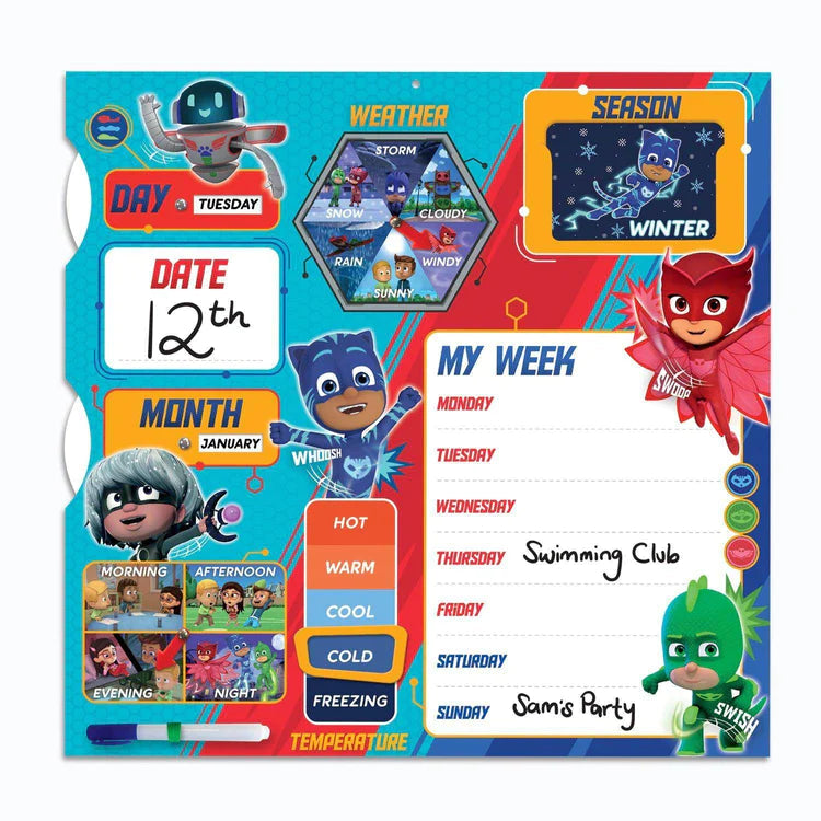 My First Pj Masks Activity Calendar (Undated)