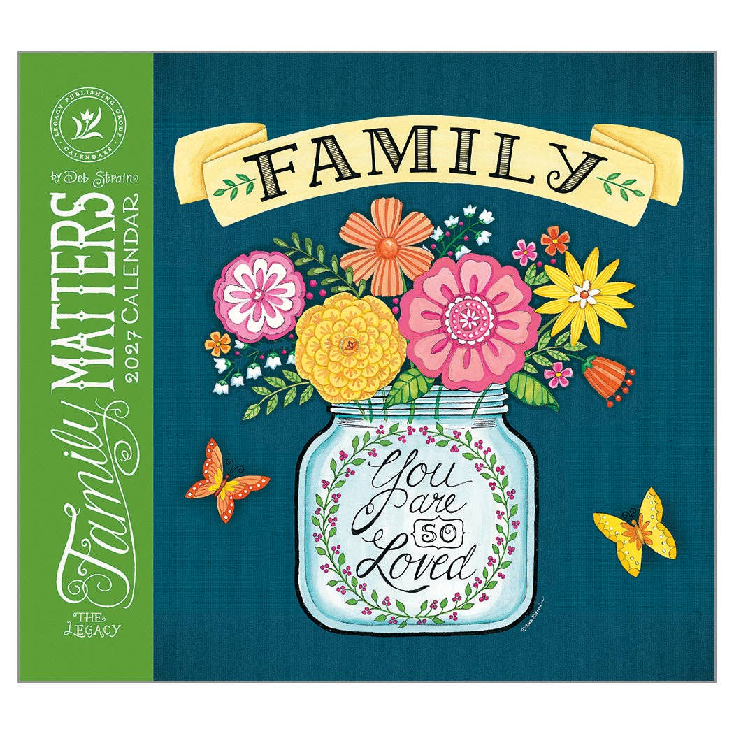 2027 Family Matters - Deluxe Wall Calendar