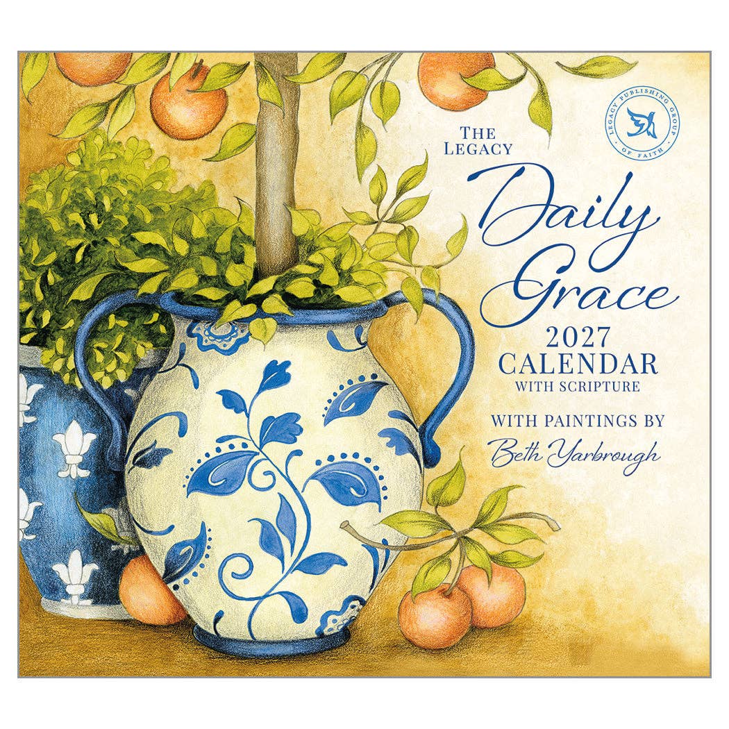 2027 Daily Grace - Deluxe Wall Calendar by Bob Fairbough