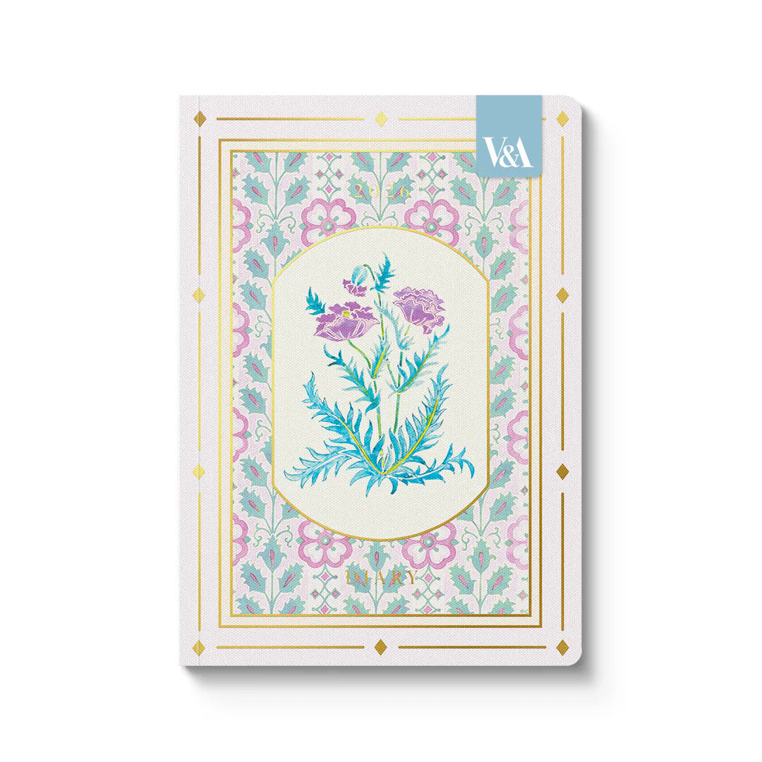 2026 V&A - Purple Poppies - Monthly & Weekly Diary/Planner