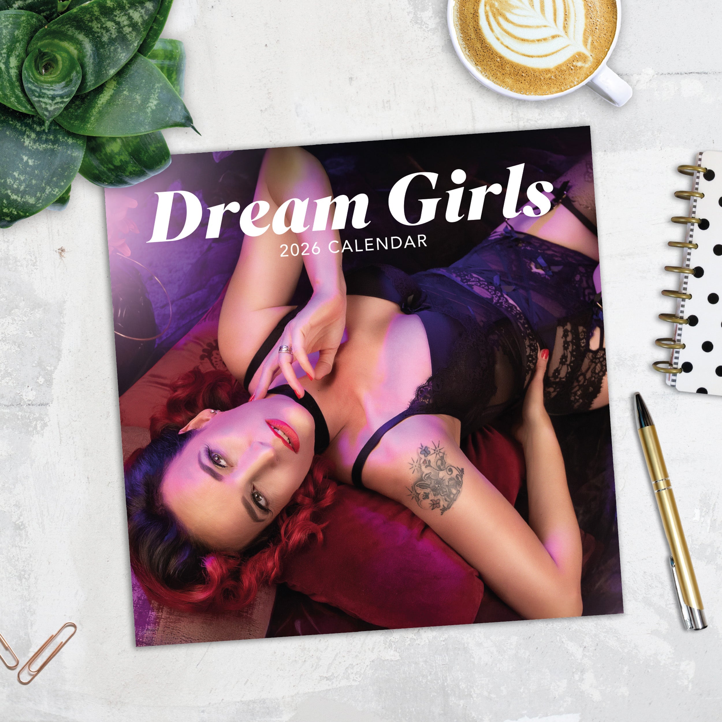 2026 Dream Girls - Square Wall Calendar