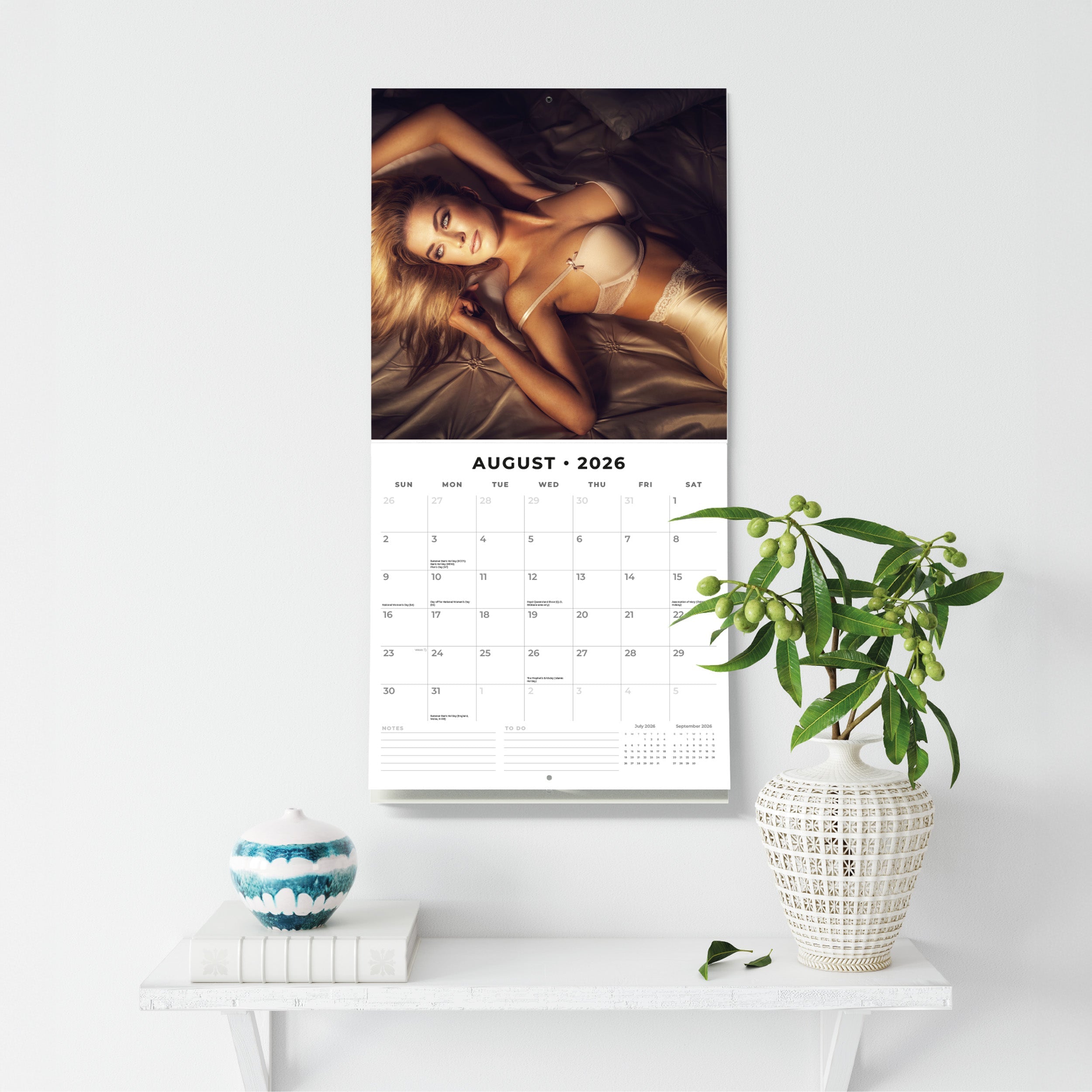 2026 Dream Girls - Square Wall Calendar