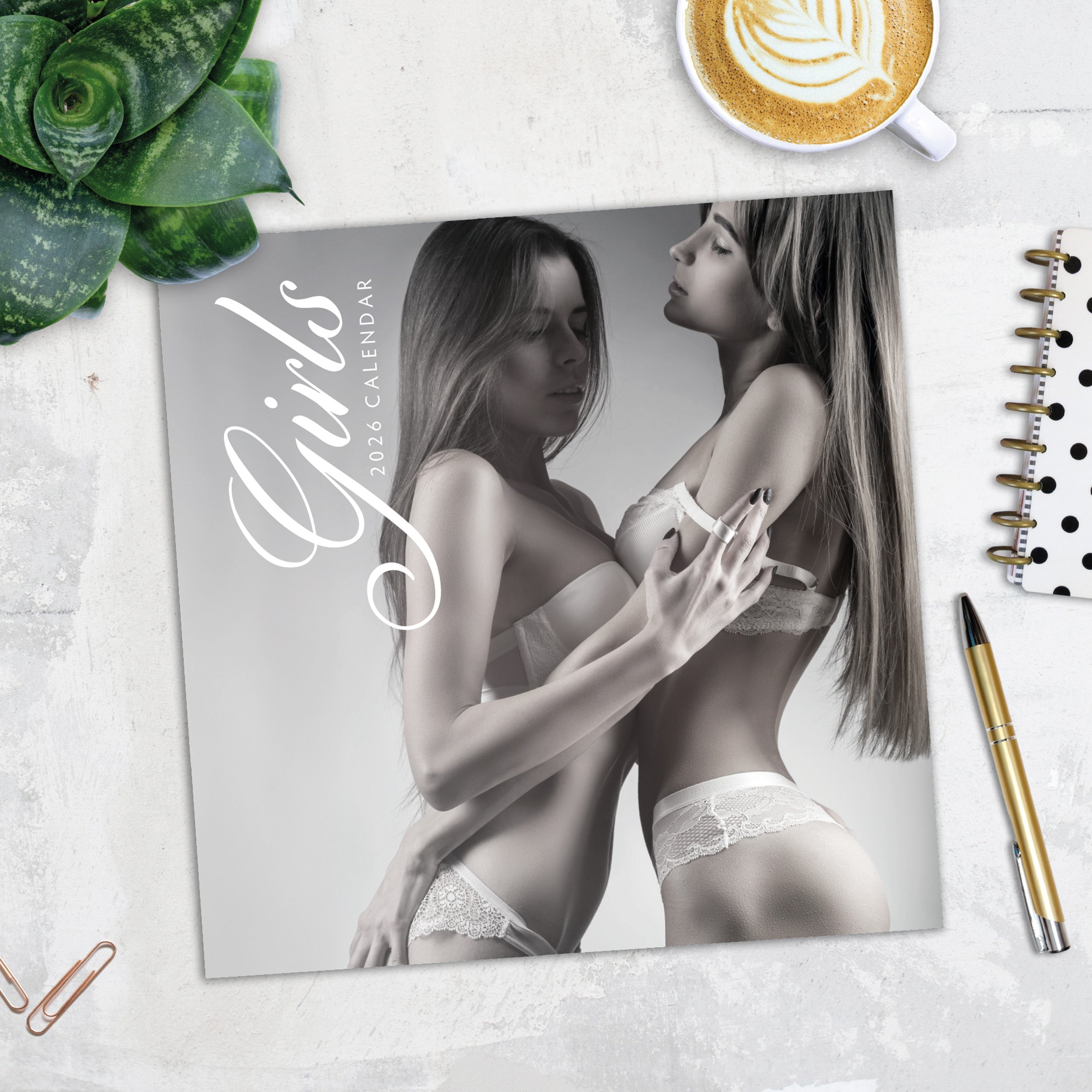 2026 Girls - Square Wall Calendar