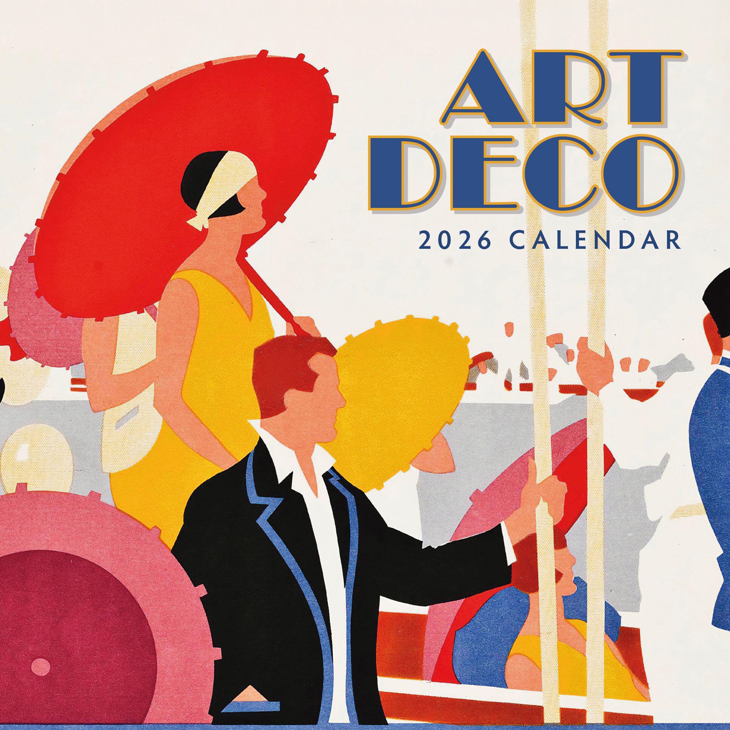 2026 Art Deco - Square Wall Calendar