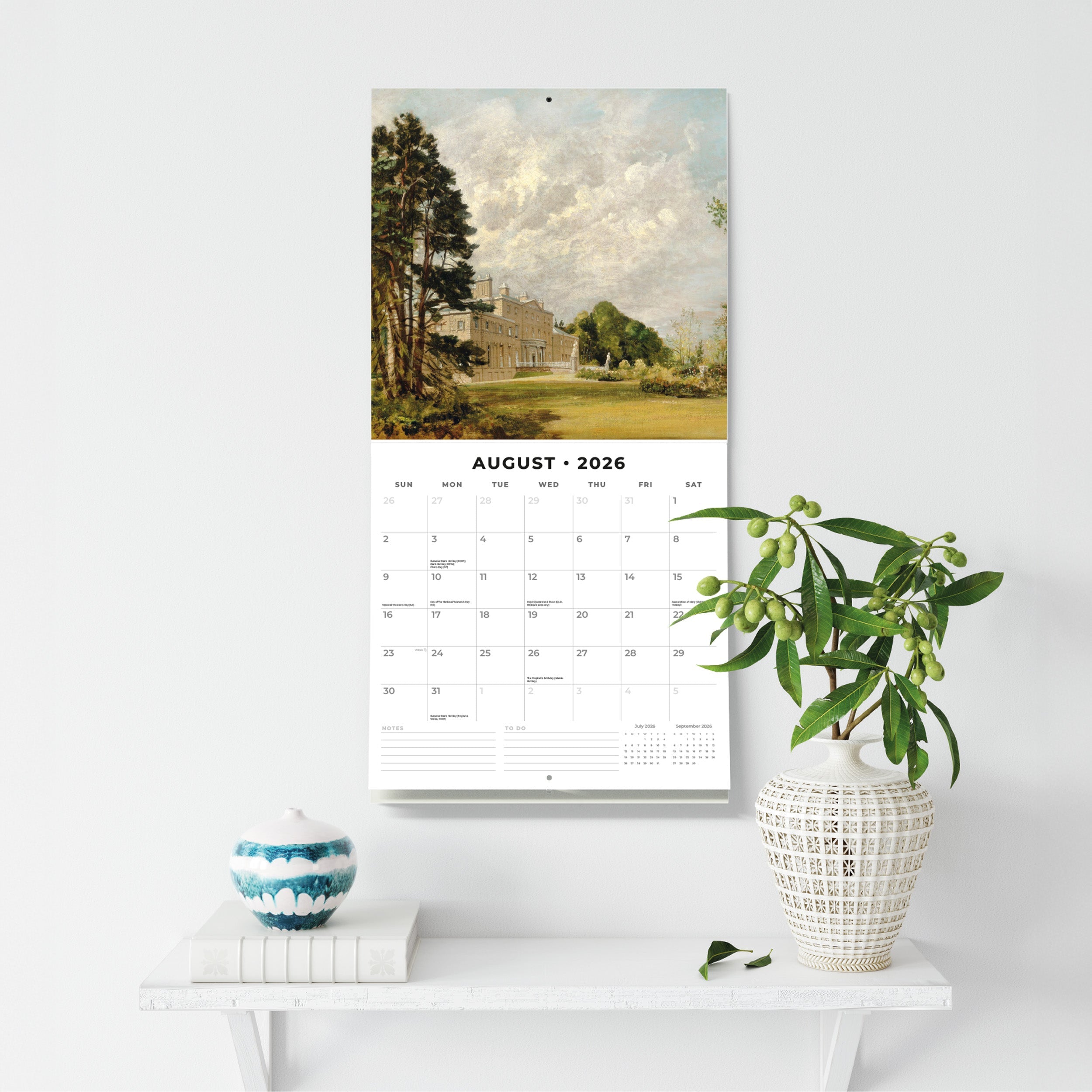 2026 Constable - Square Wall Calendar