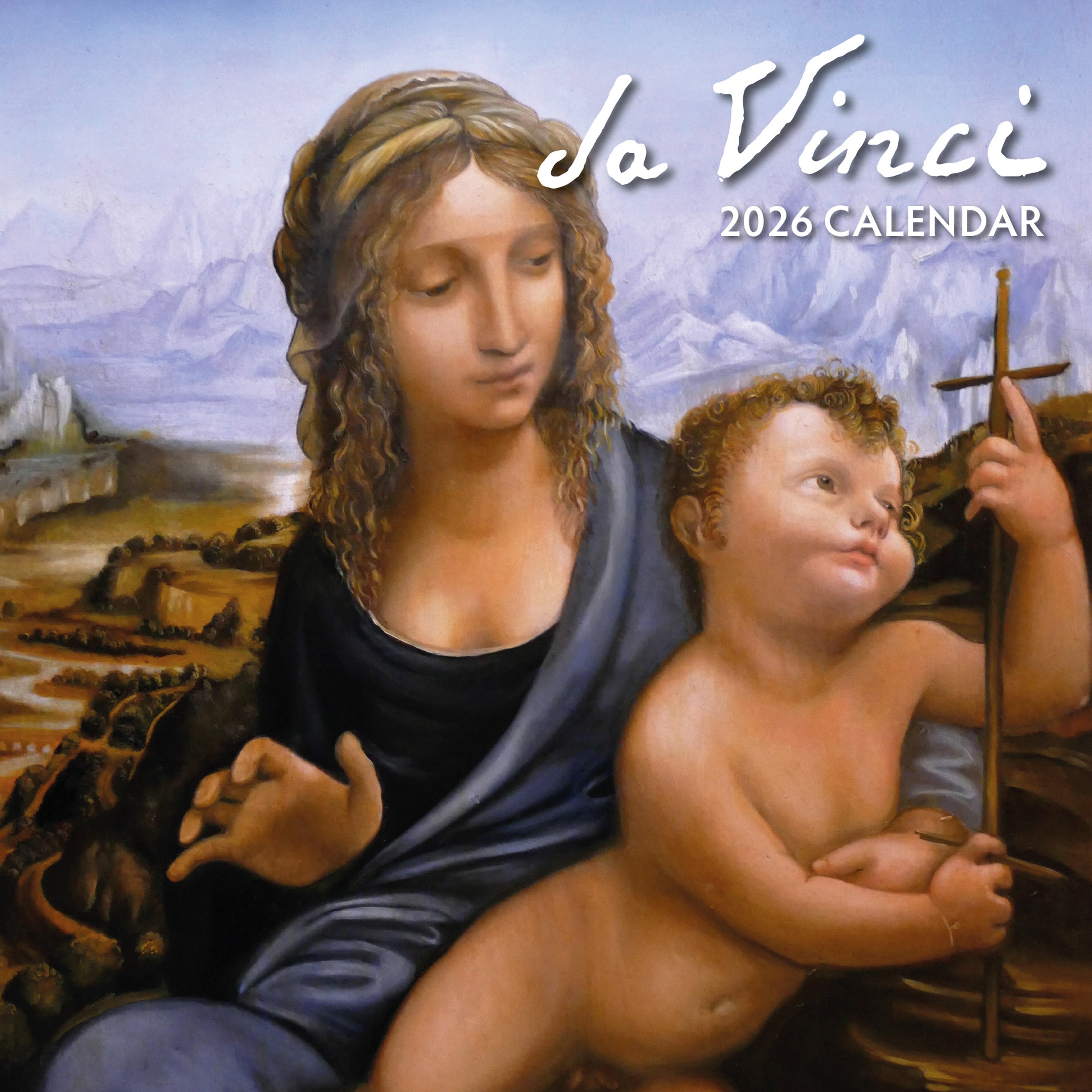 2026 Da Vinci - Square Wall Calendar