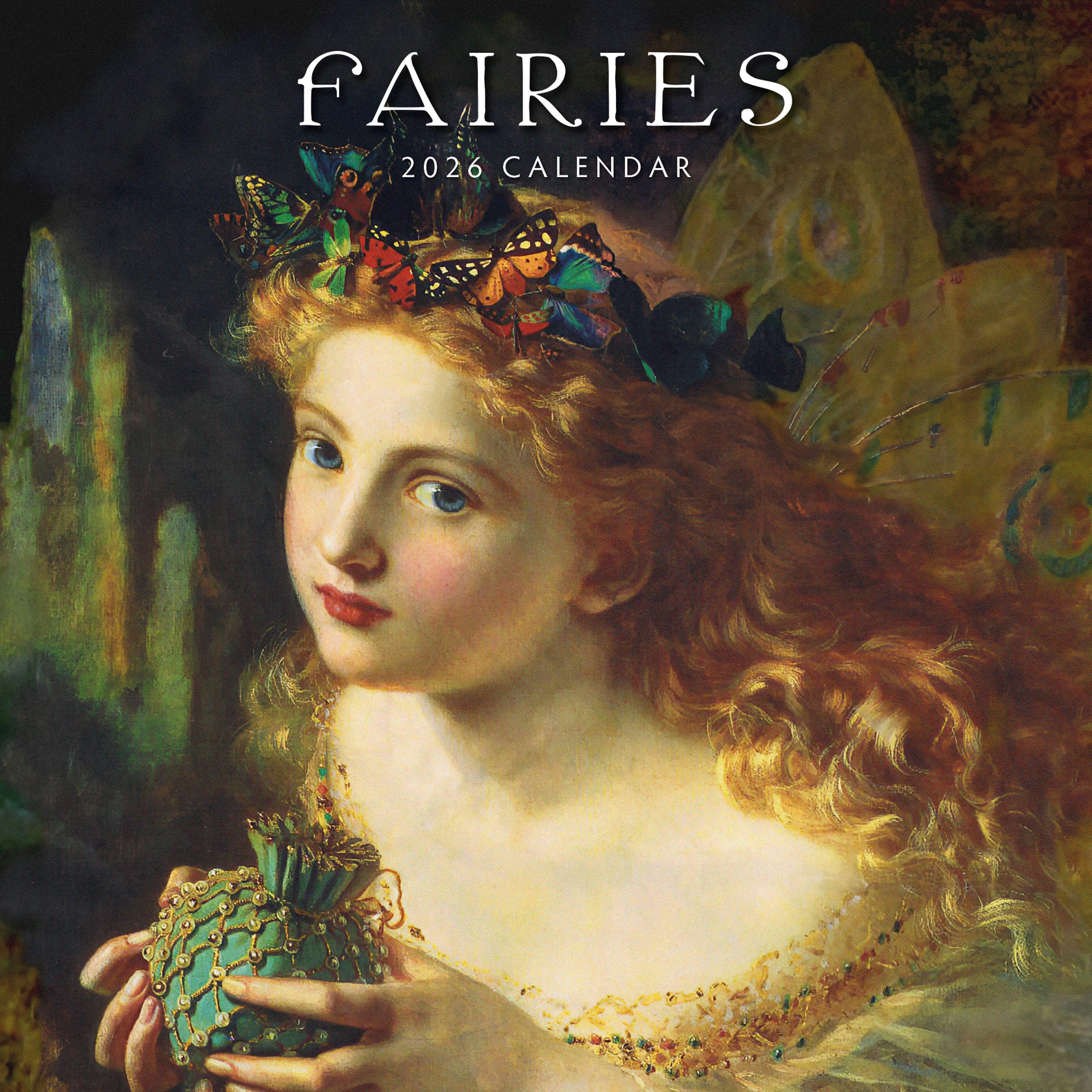 2026 Fairies - Square Wall Calendar