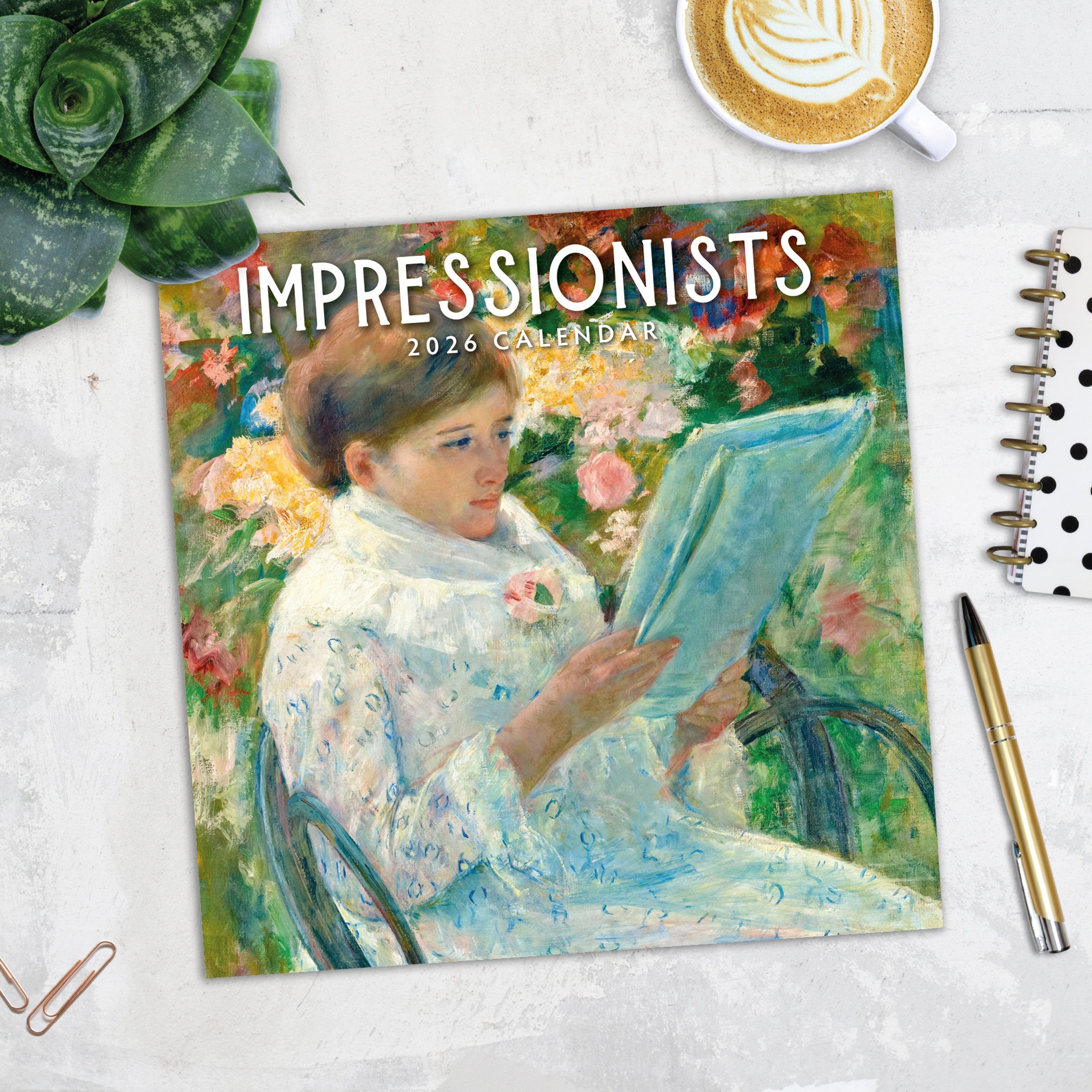 2026 Impressionists - Square Wall Calendar