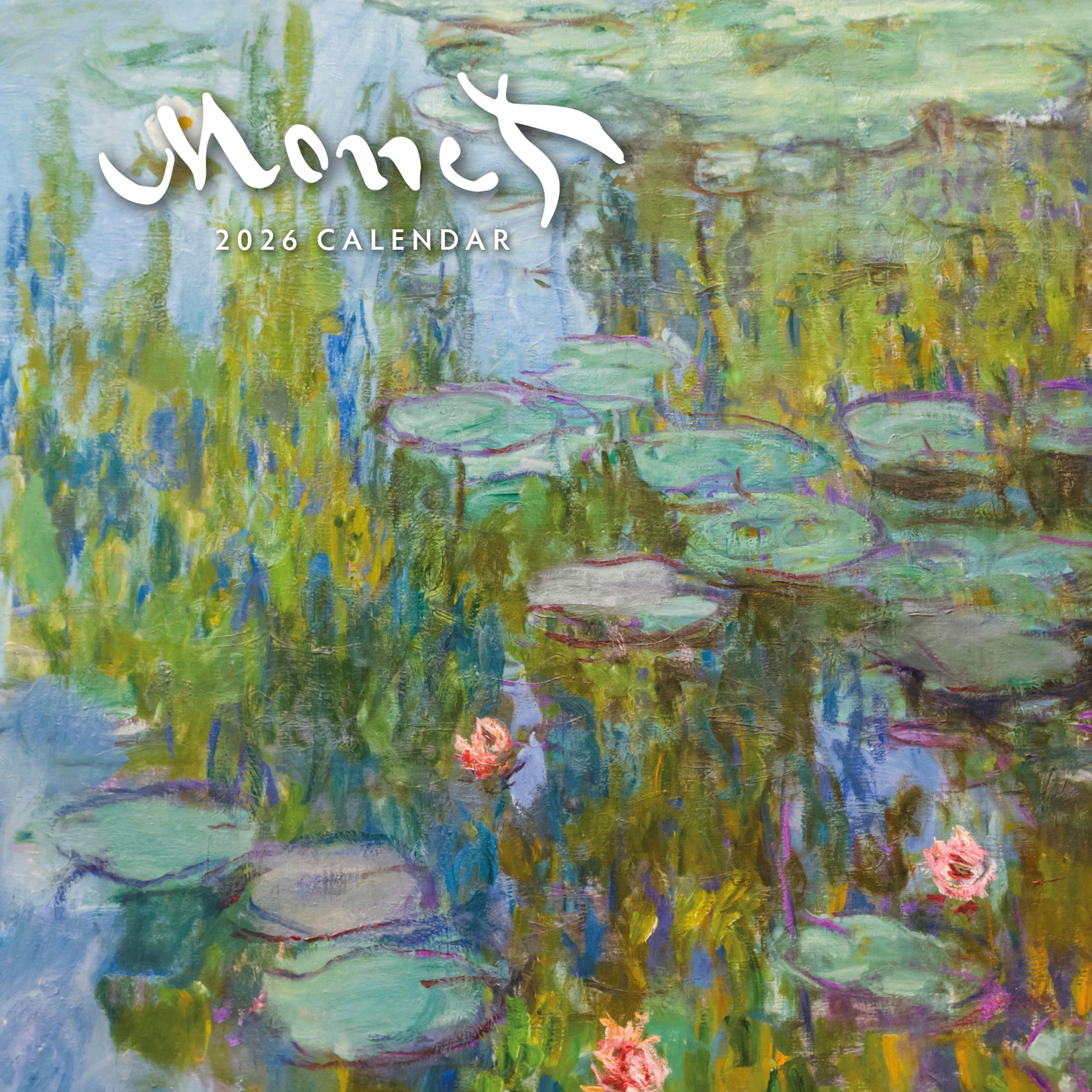 2026 Monet - Square Wall Calendar