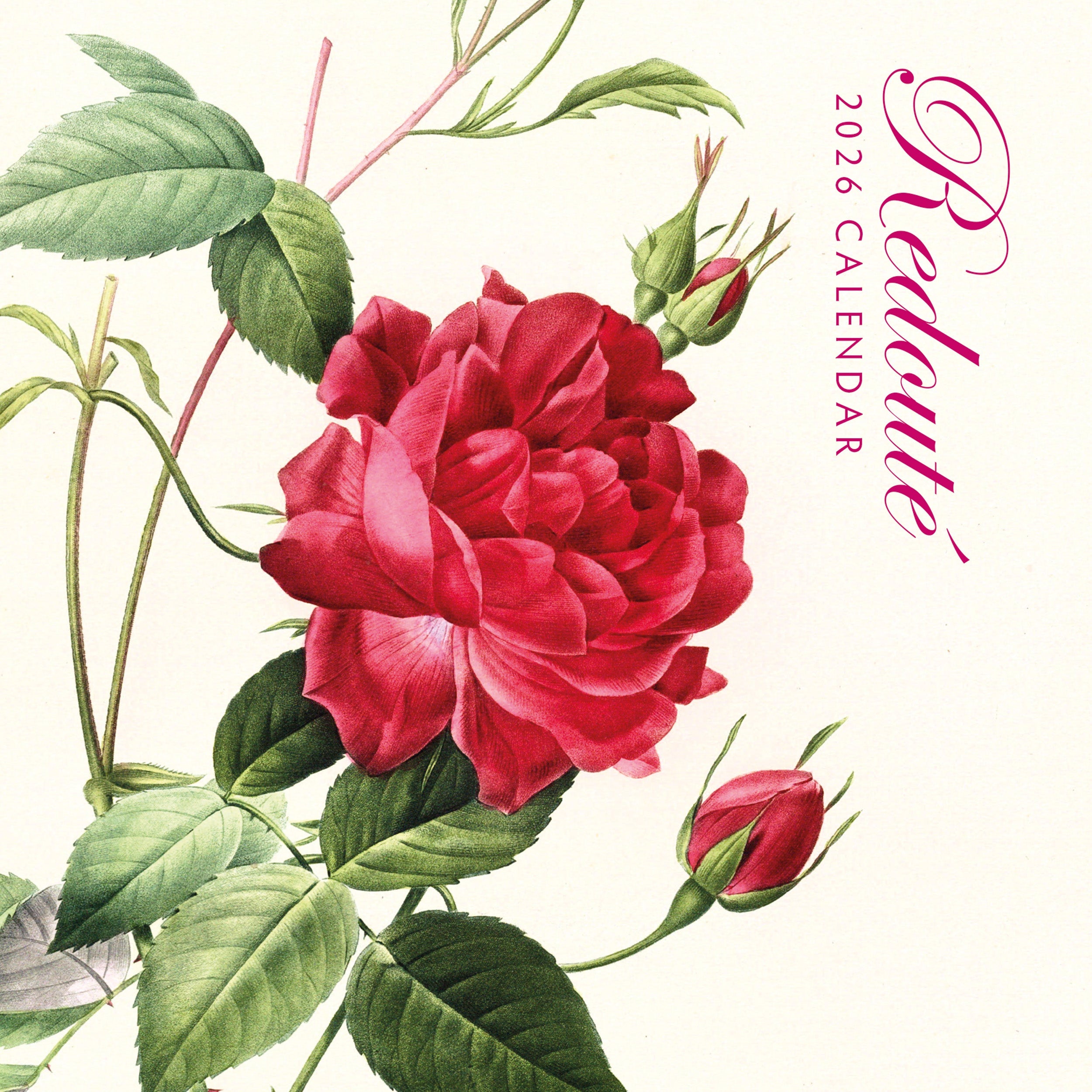 2026 Redoute - Square Wall Calendar