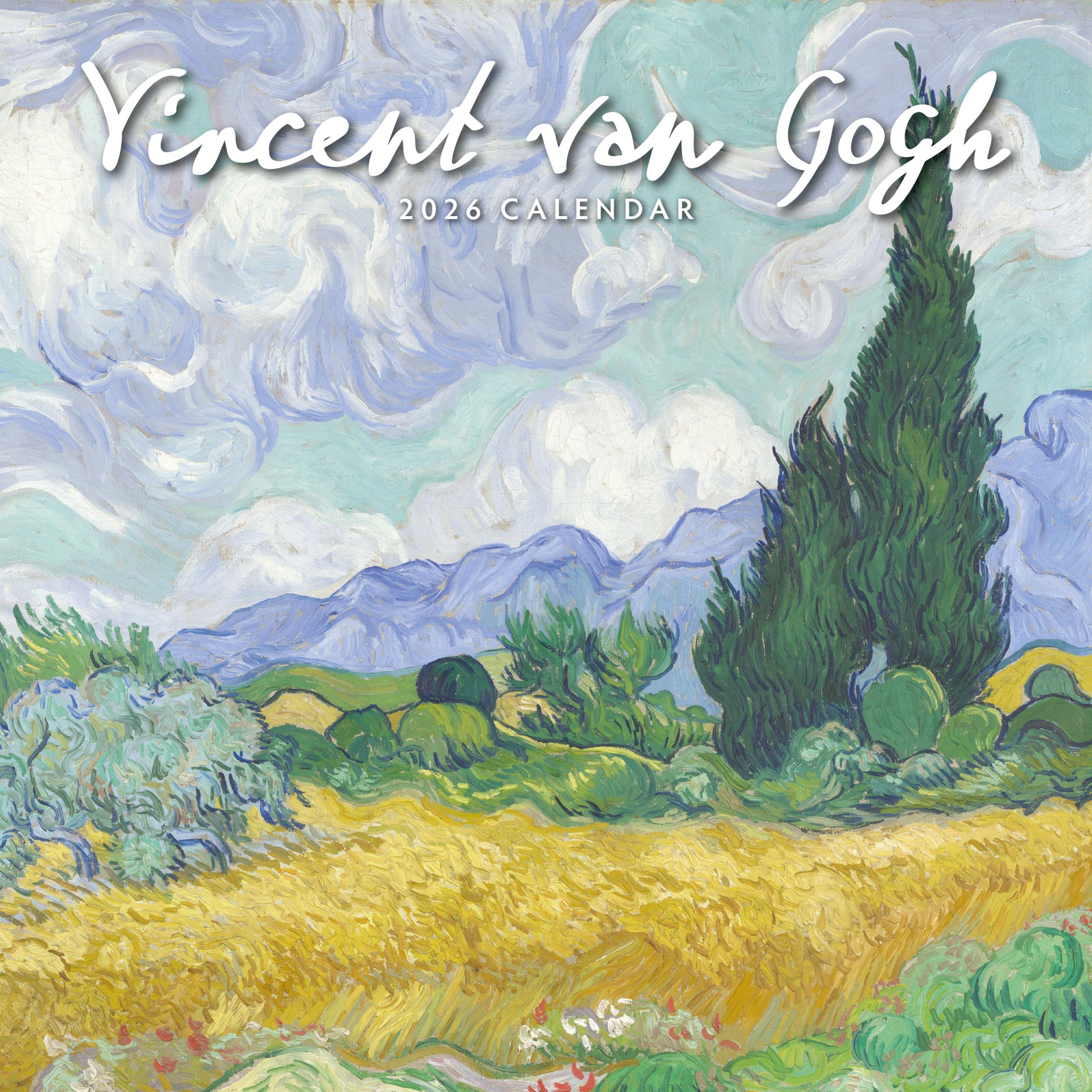 2026 Van Gogh - Square Wall Calendar