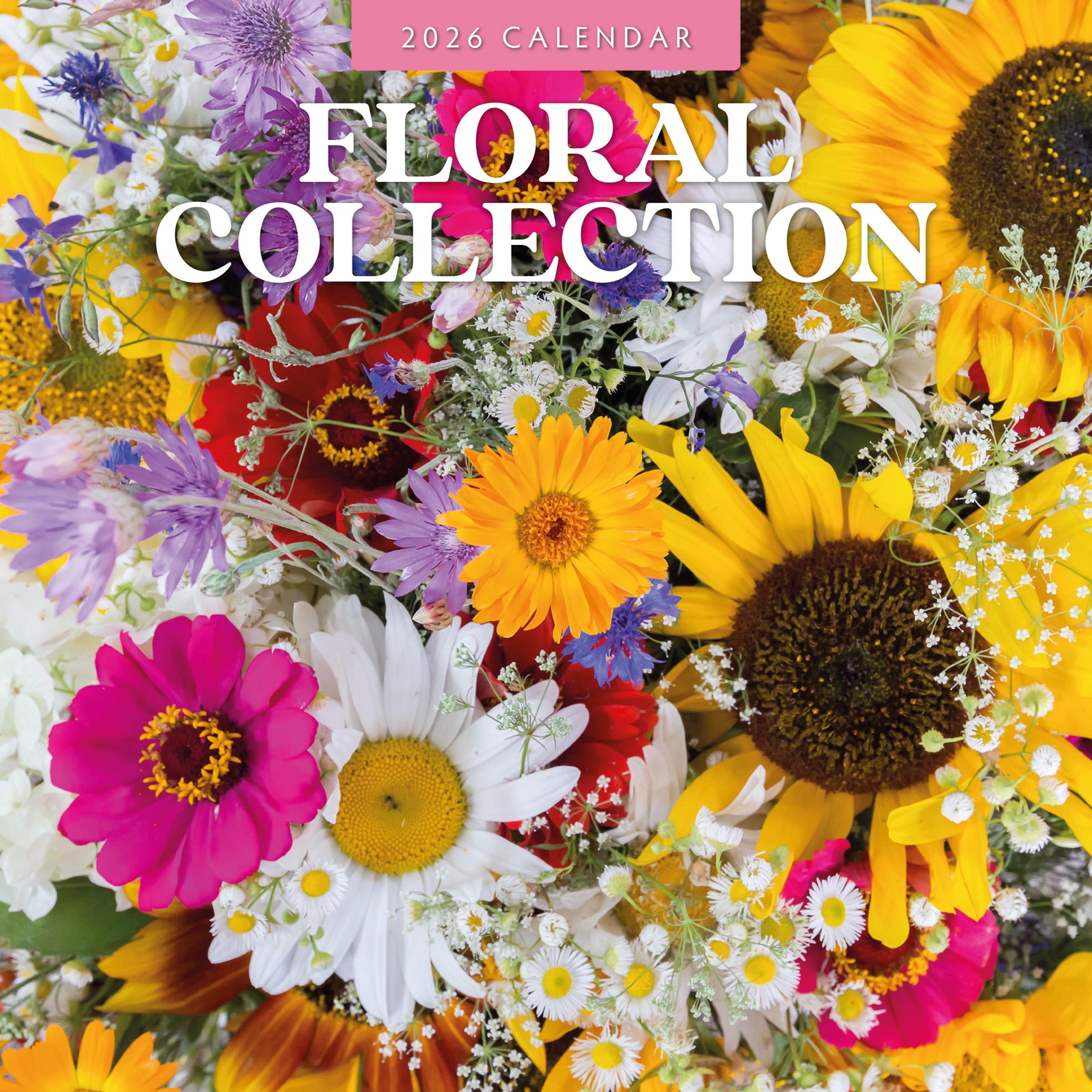 2026 Floral Collection - Square Wall Calendar