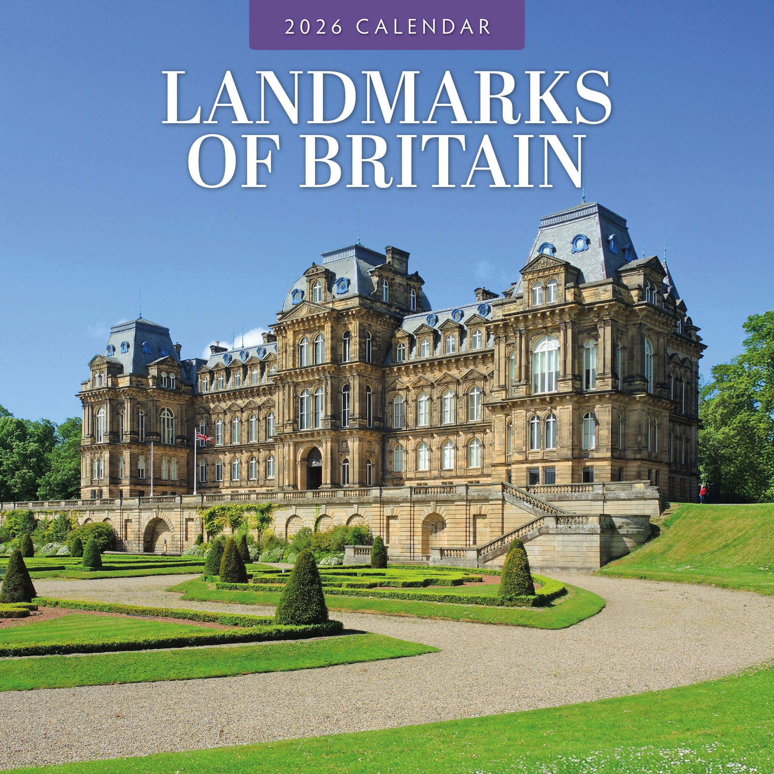 2026 Landmarks of Britain - Square Wall Calendar