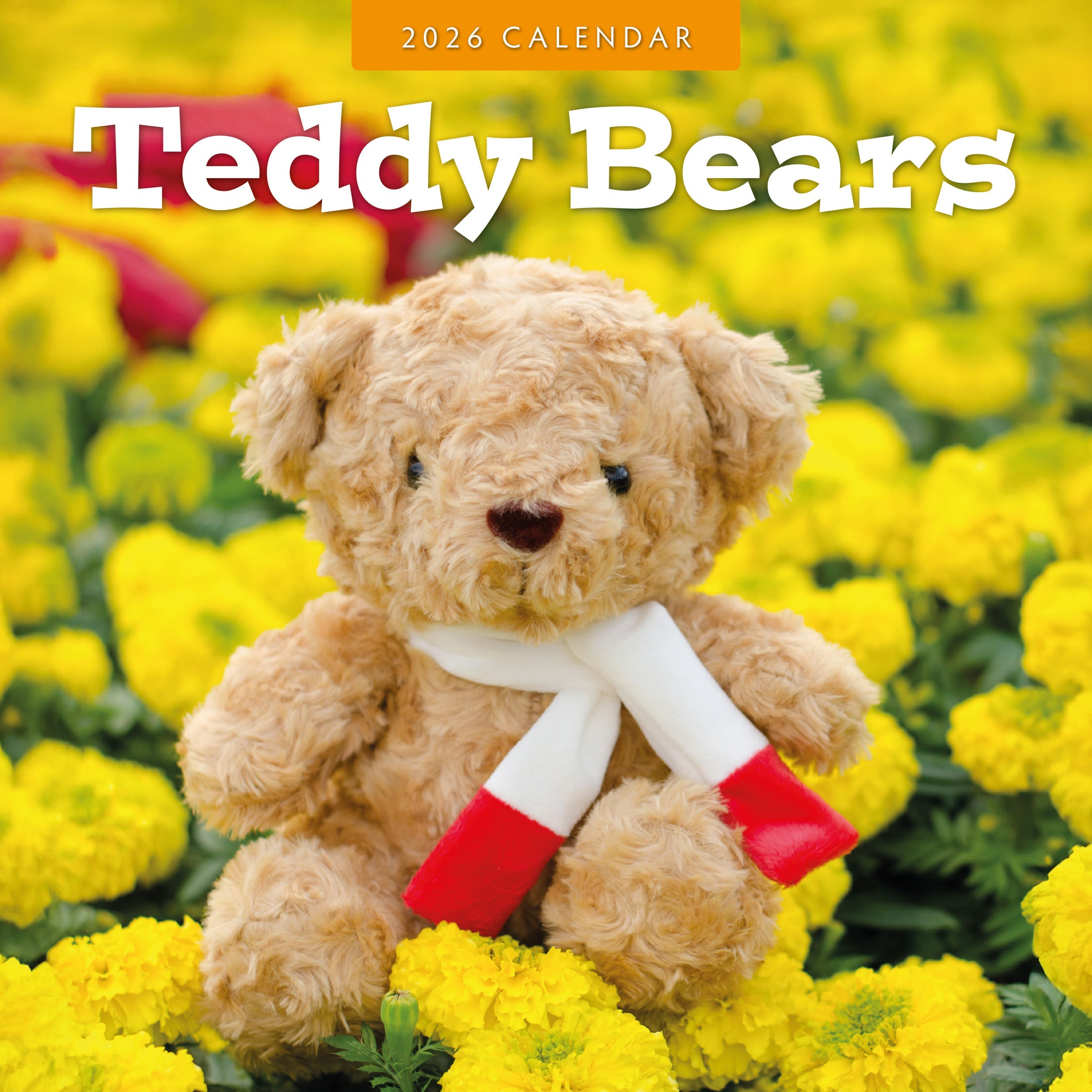 2026 Teddy Bears - Square Wall Calendar