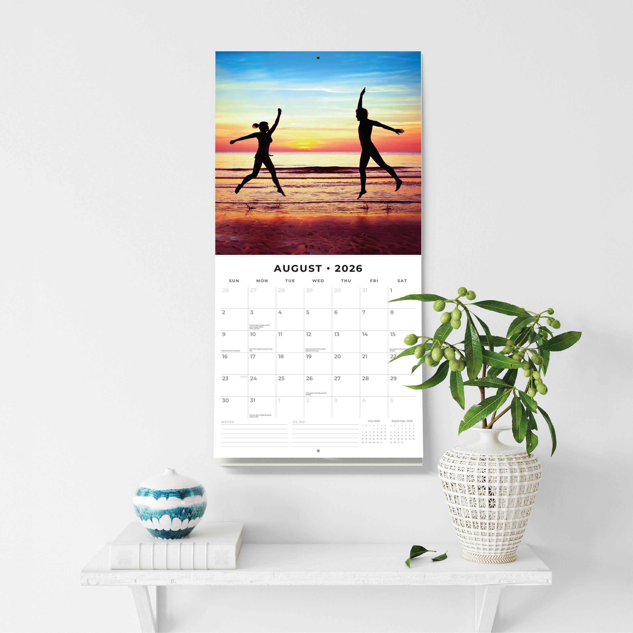 2026 Carpe Diem - Square Wall Calendar