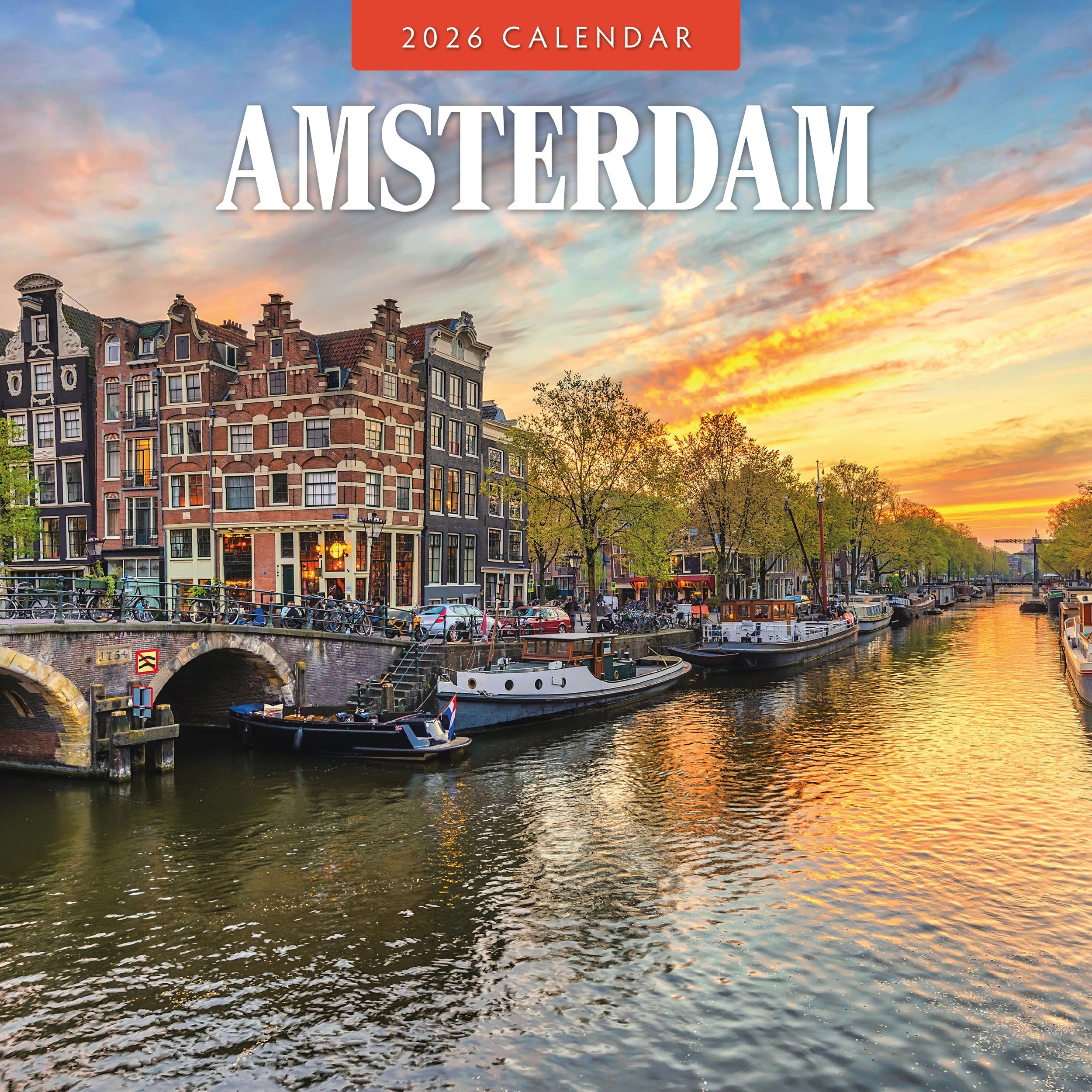 2026 Amsterdam - Square Wall Calendar