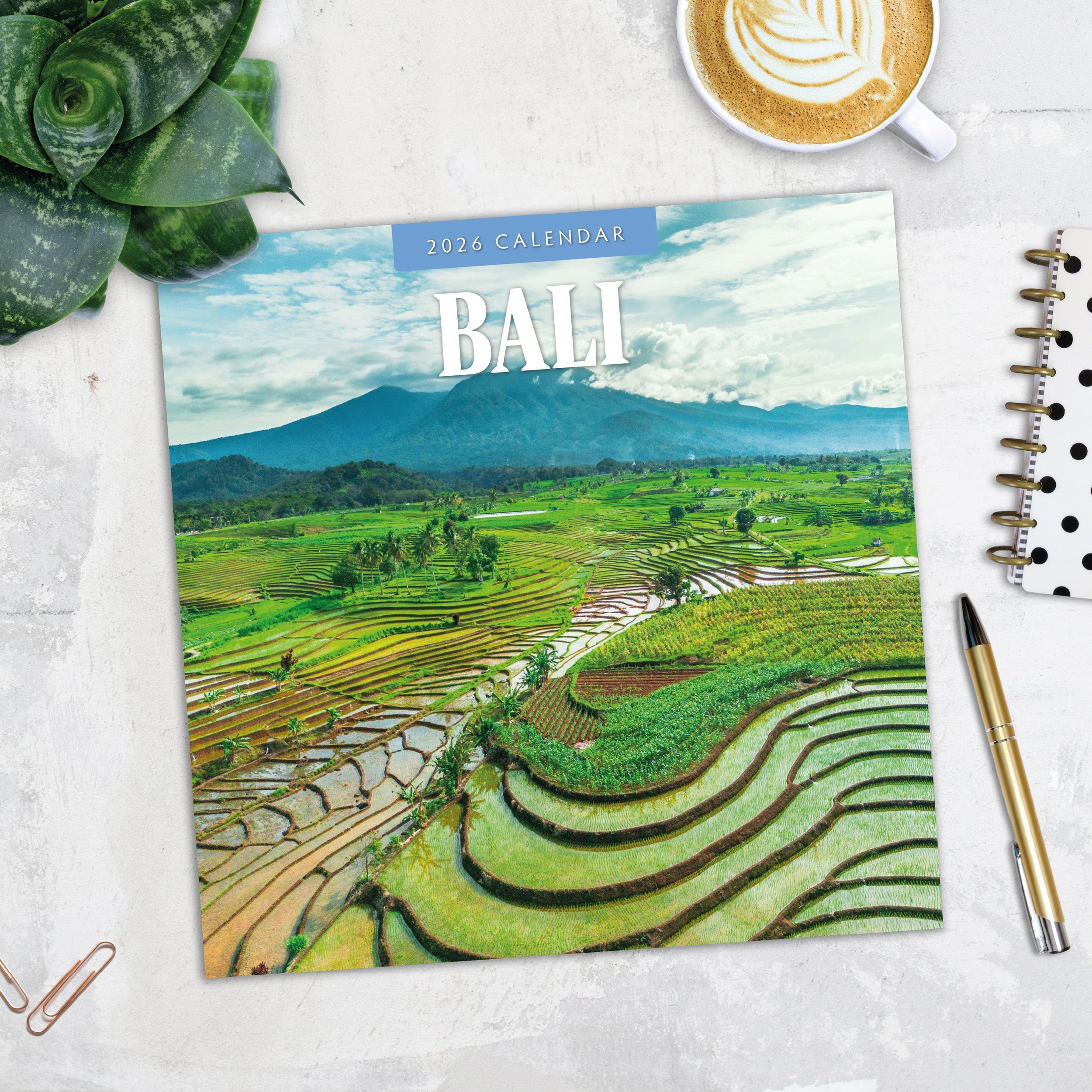 2026 Bali - Square Wall Calendar