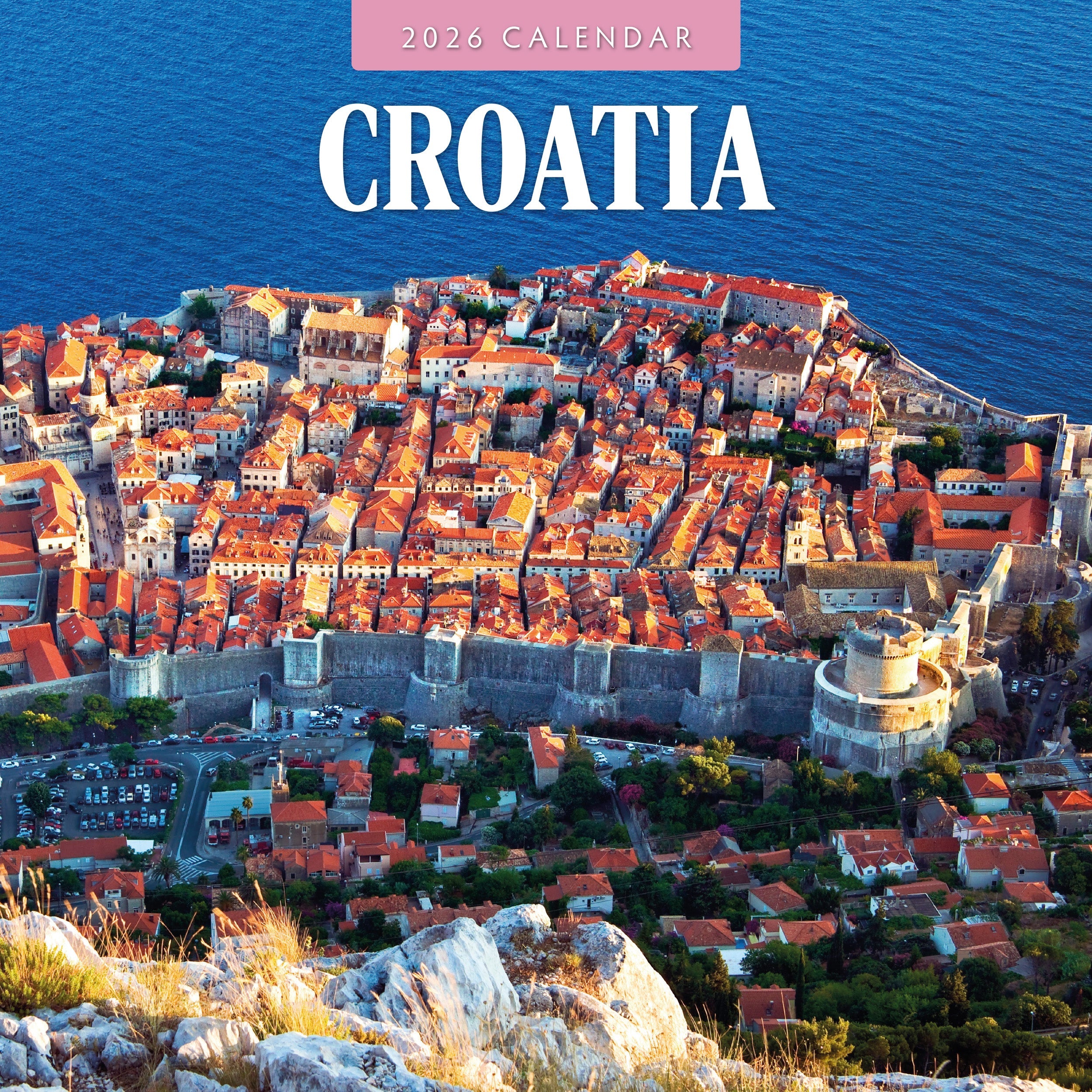 2026 Croatia - Square Wall Calendar