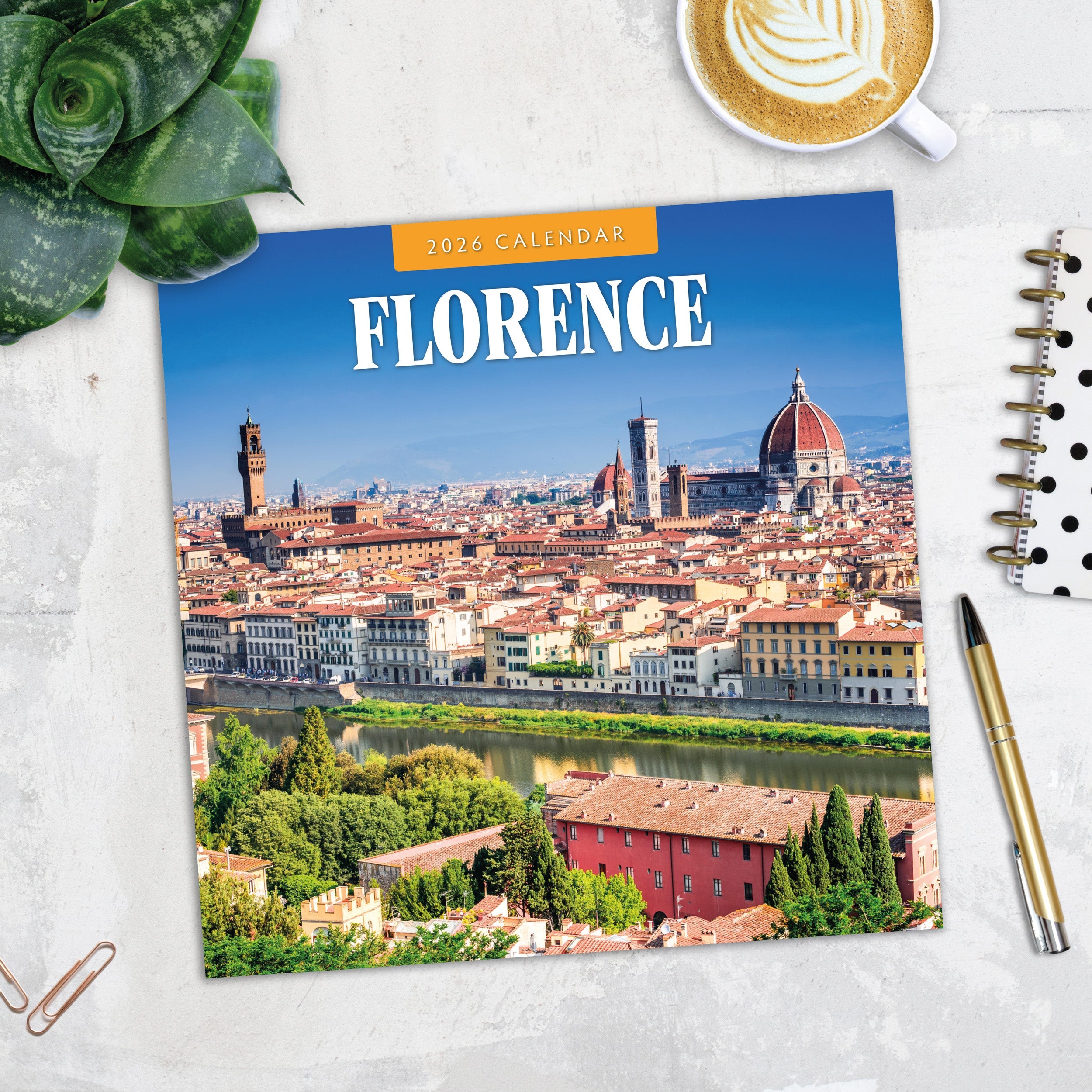 2026 Florence - Square Wall Calendar
