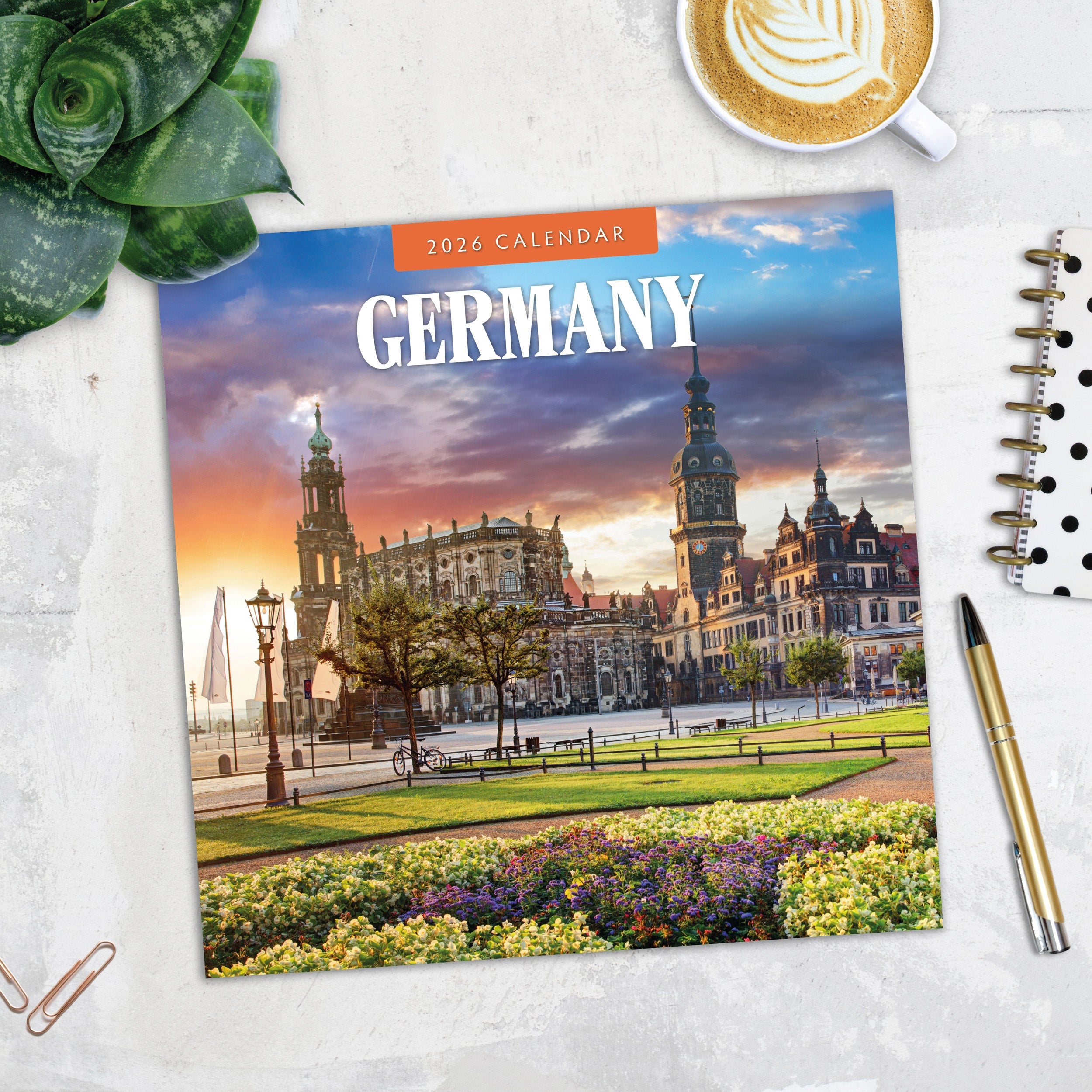 2026 Germany - Square Wall Calendar