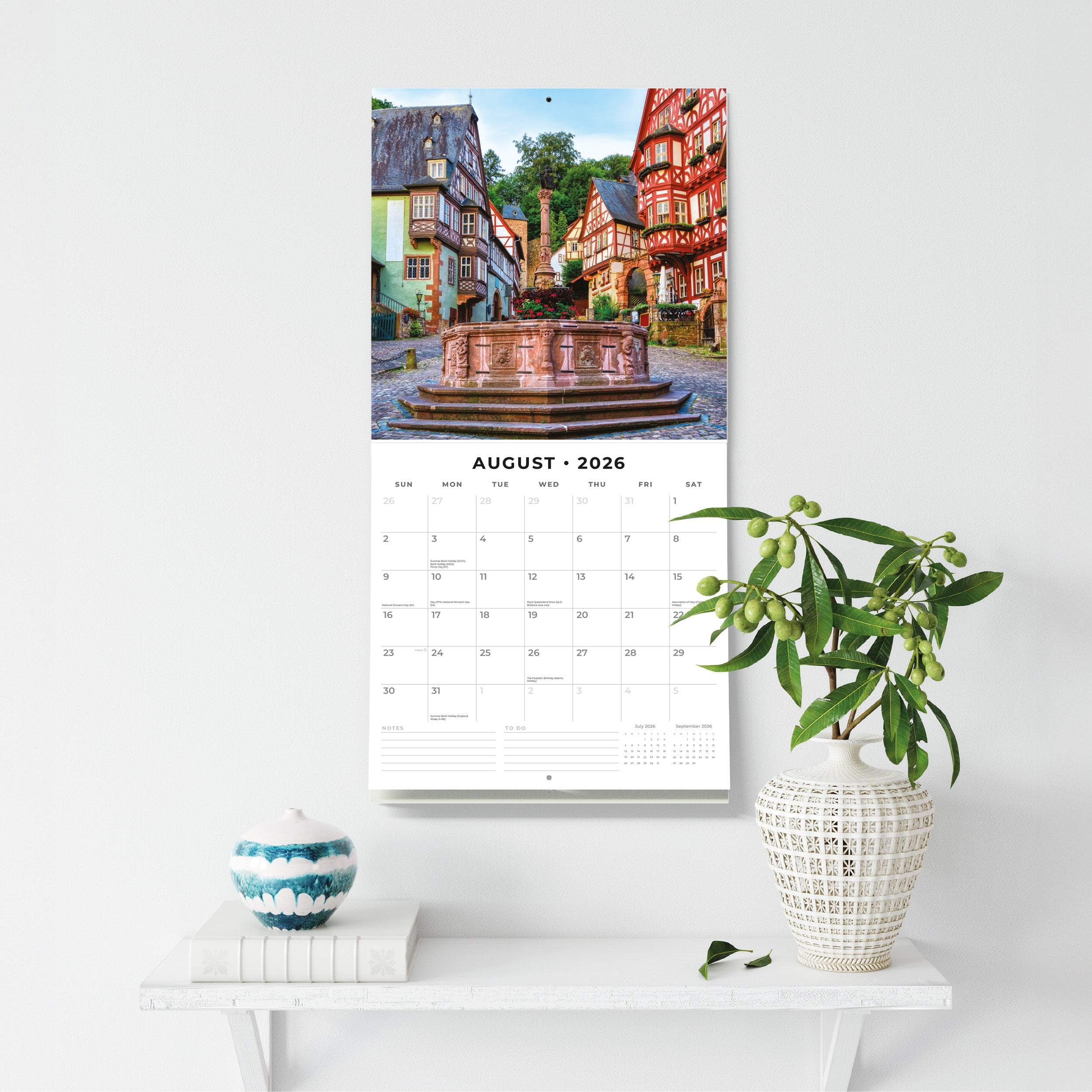 2026 Germany - Square Wall Calendar