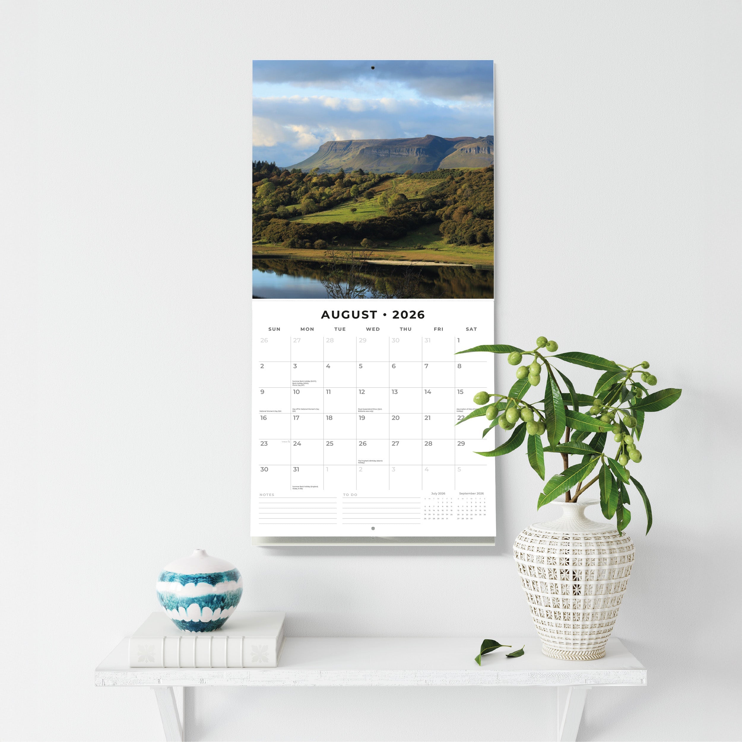 2026 Ireland - Square Wall Calendar